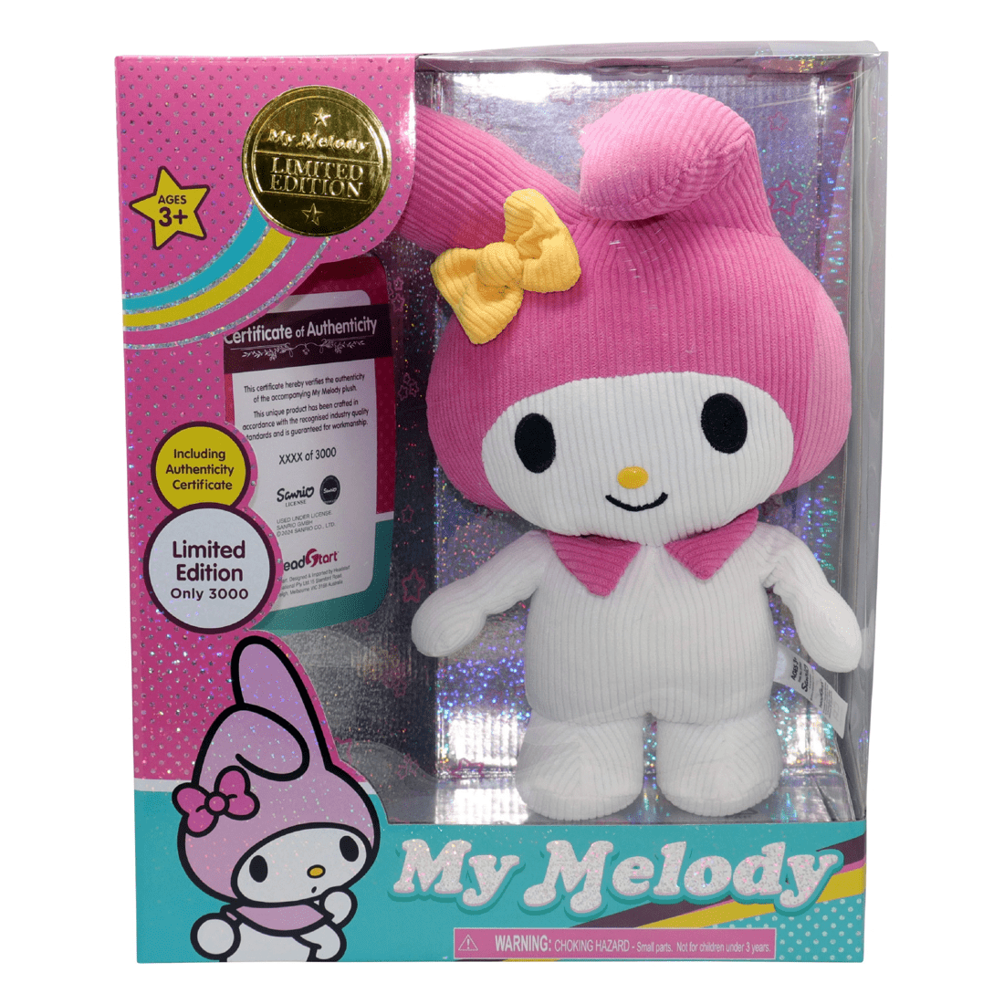 3 Hello Kitty Limited Edition - Assorted*
 - Pink, 3 of 6