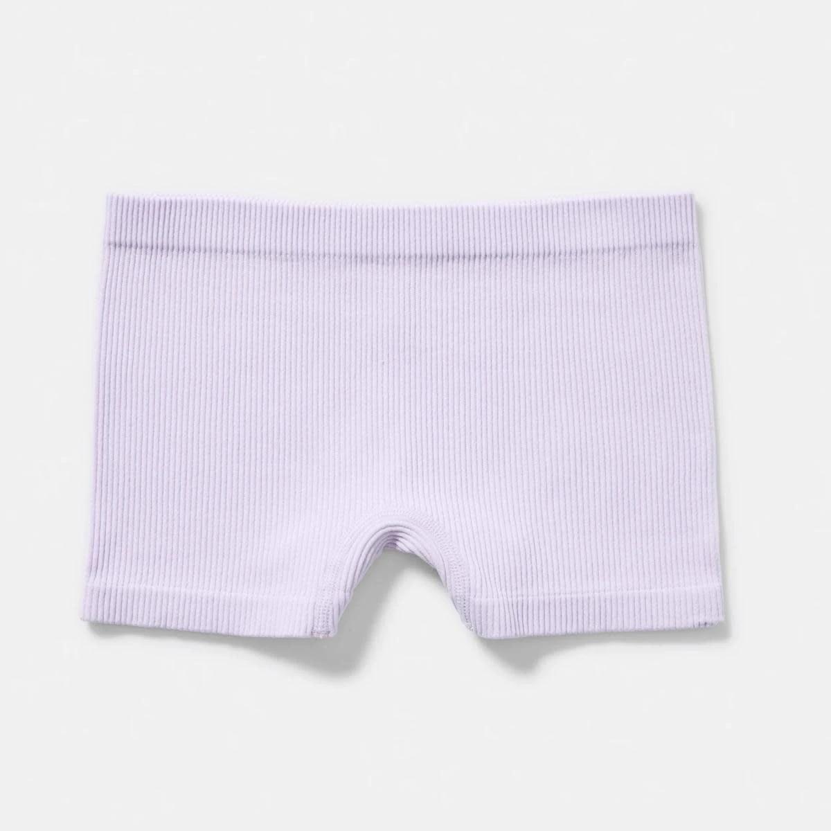 5 3 Pack Rib Seamfree Shorties Pink, Blue, 5 of 5