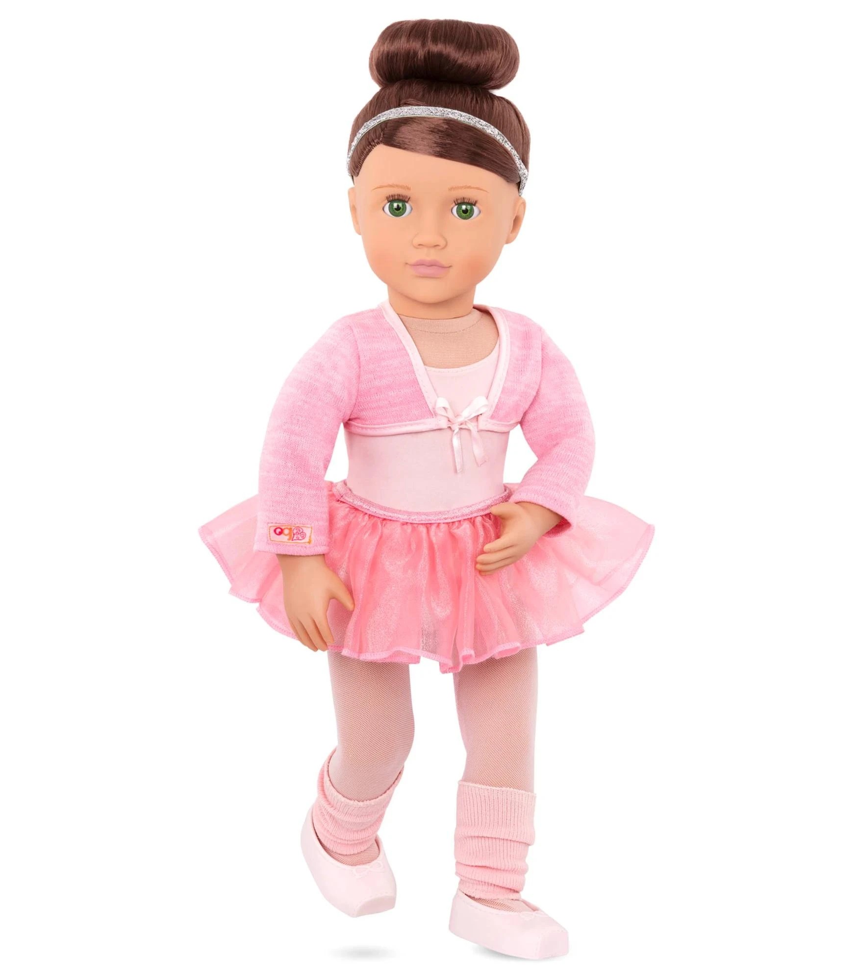 4 Our Generation Sydney Lee Posable 18-inch Ballerina Doll & Storybook - Pink, 4 of 9