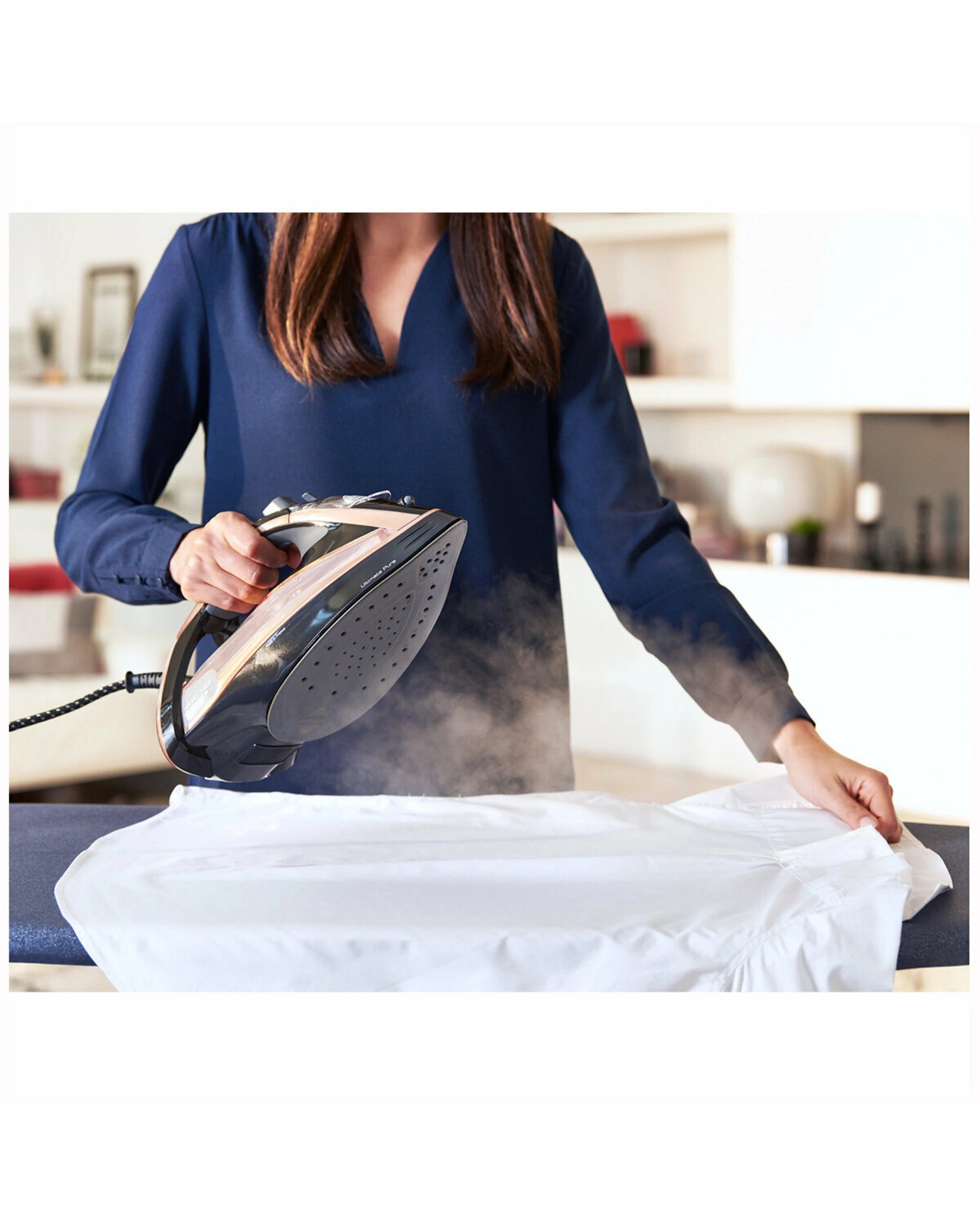 4 Tefal Ultimate Pure Anti-Calc Steam Iron, 4 of 5