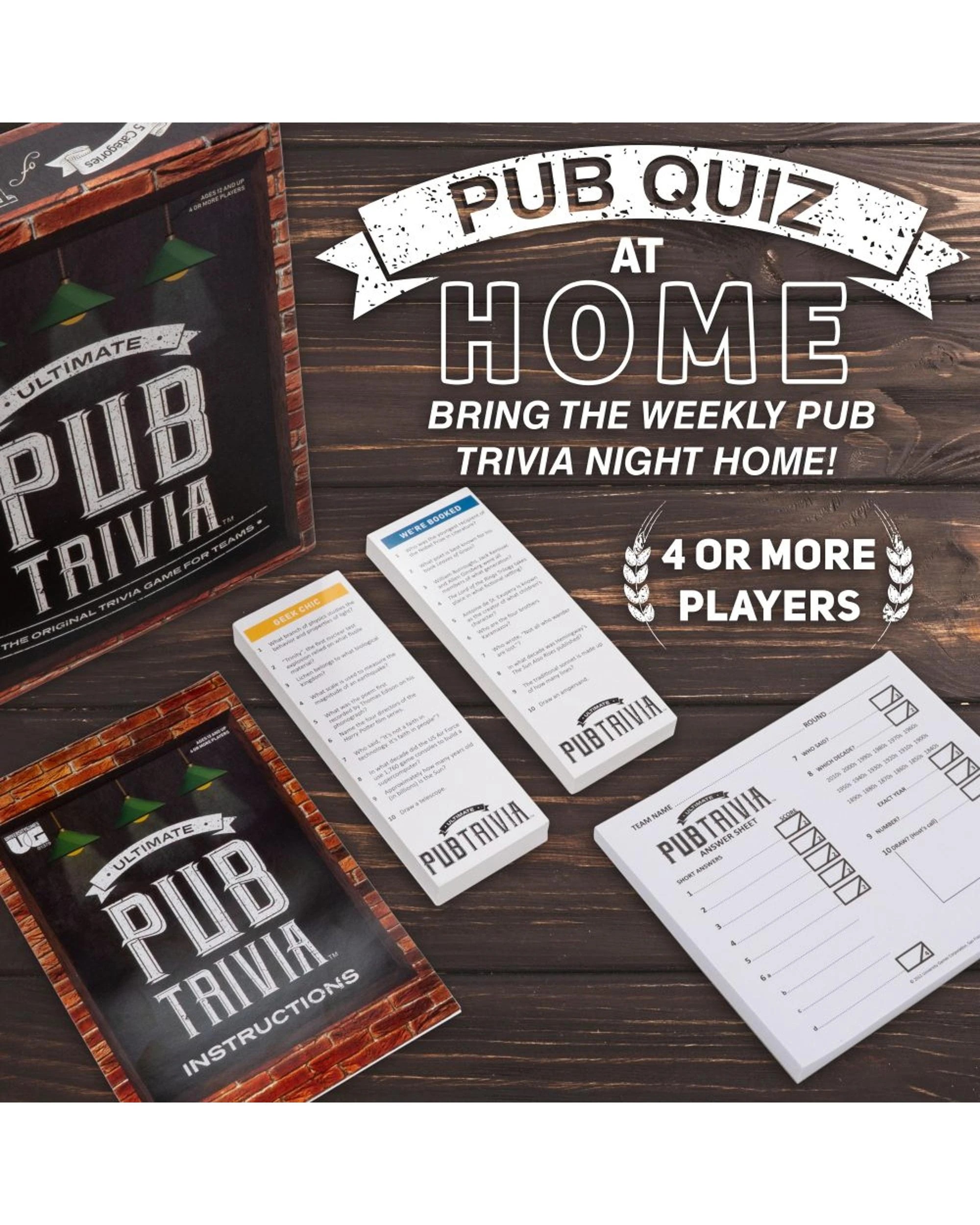 4 Ultimate Pub Trivia Game, 4 of 4