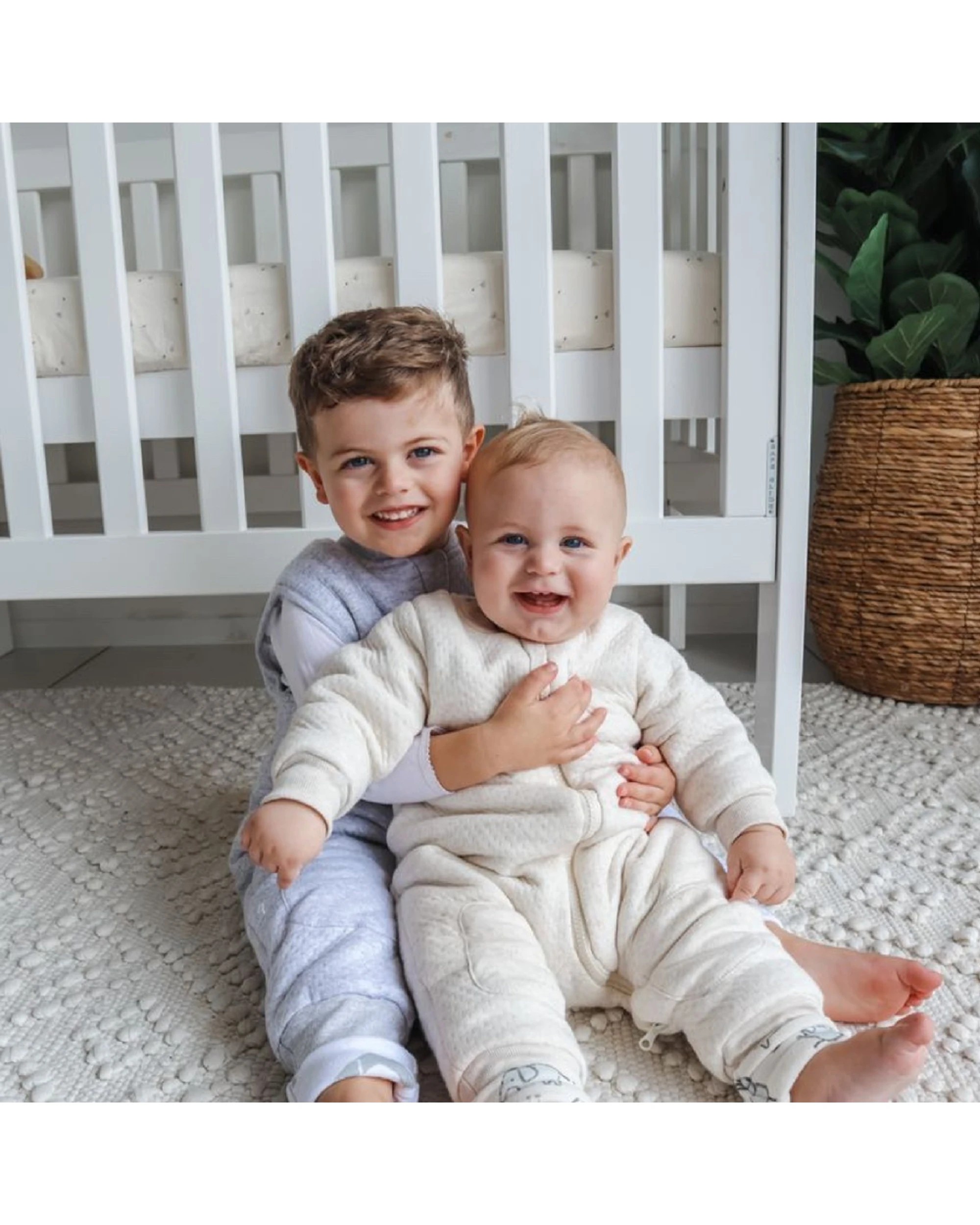 4 Babystudio Warmie Sleeves And Legs Cotton 3.0 Tog Medium Oatmeal - Beige, 4 of 8