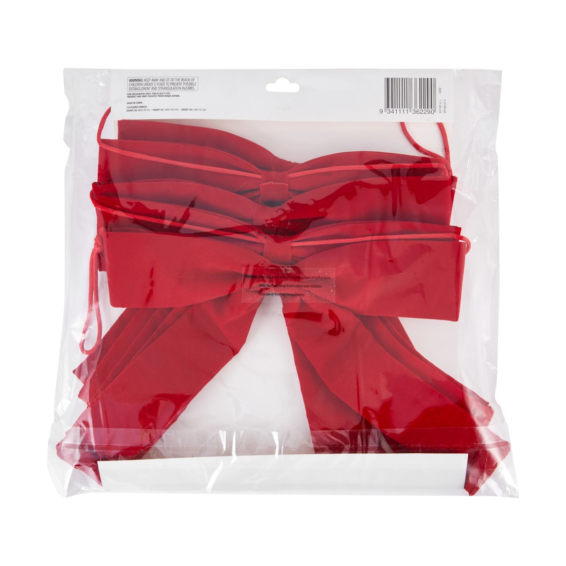 4 Red Bow Bunting, 4 of 4