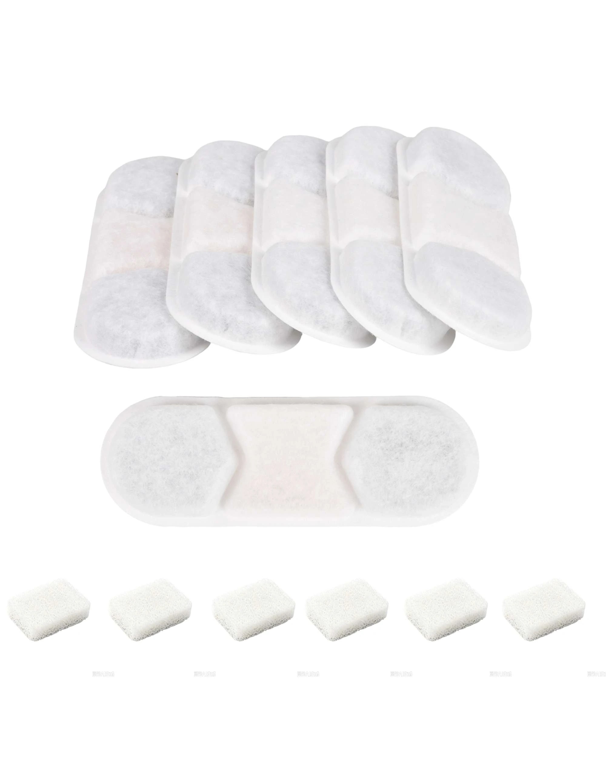 3 Advwin 6-Pack Pet Water Fountain Filters Replacement, 3 of 7