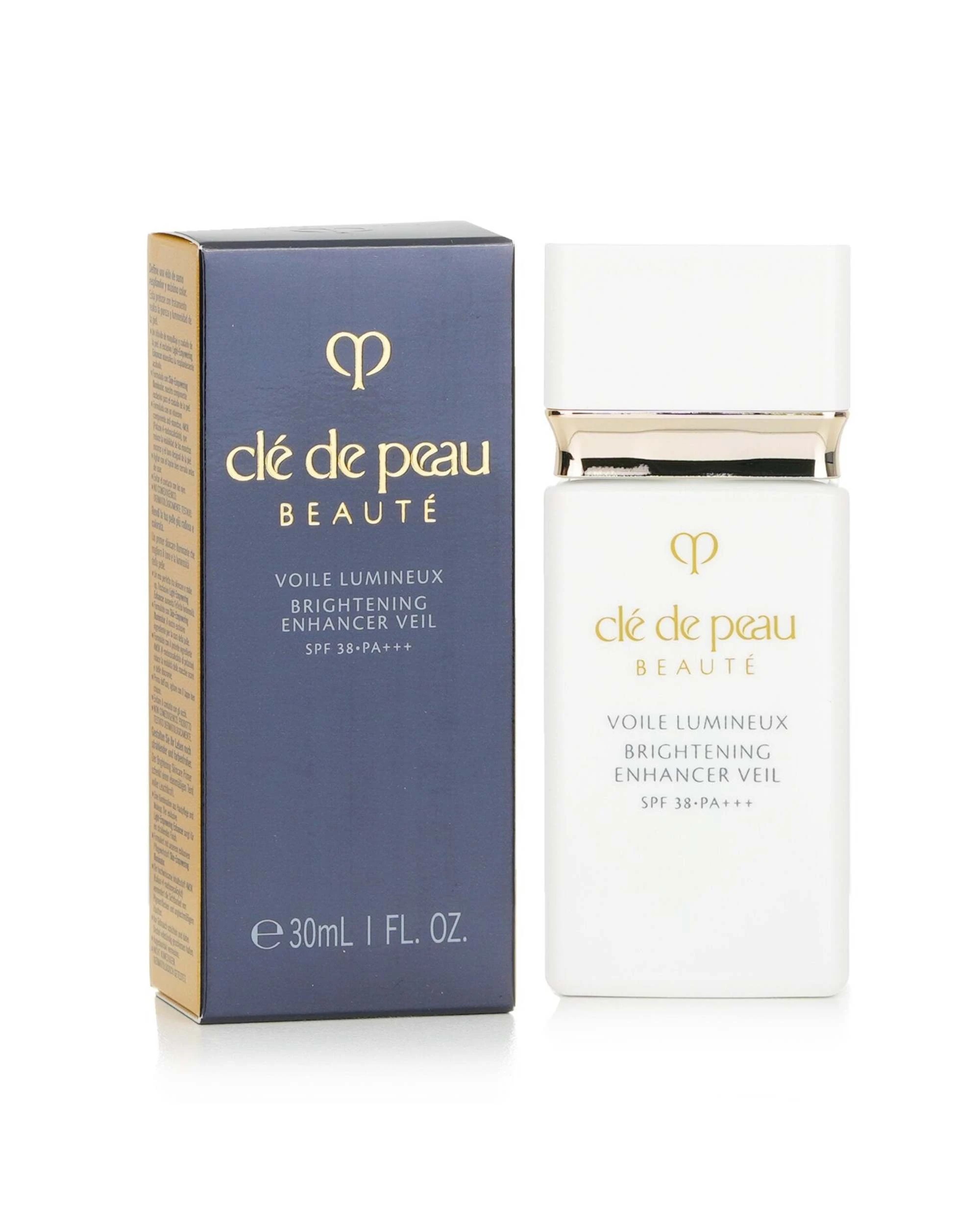 2 Cle De Peau Voile Lumineux Brightening Enhancer Veil SPF30 / SPF38  30ml/1oz, 2 of 3