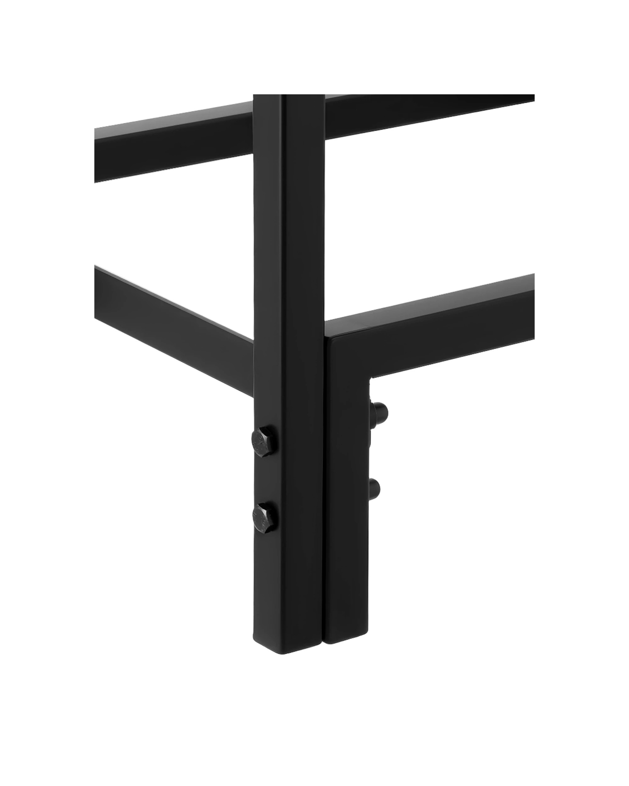 8 Gardeon Firewood Rack 120cm Wood Rack 3 Sizes Firewood Storage with Tools - Black, 8 of 8