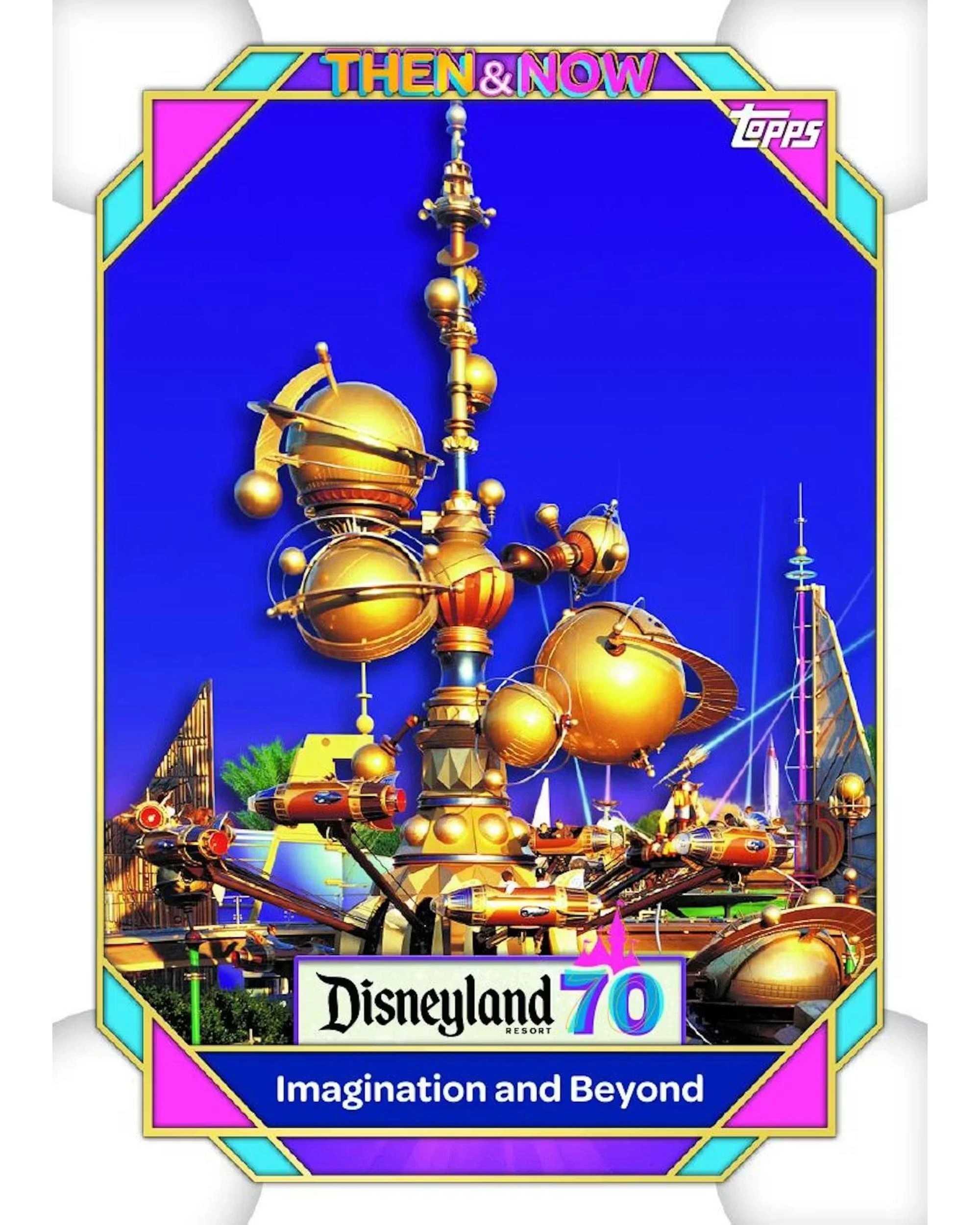 6 Topps Disney Disneyland 70th Anniversary 2025 Hobby Pack, 6 of 10