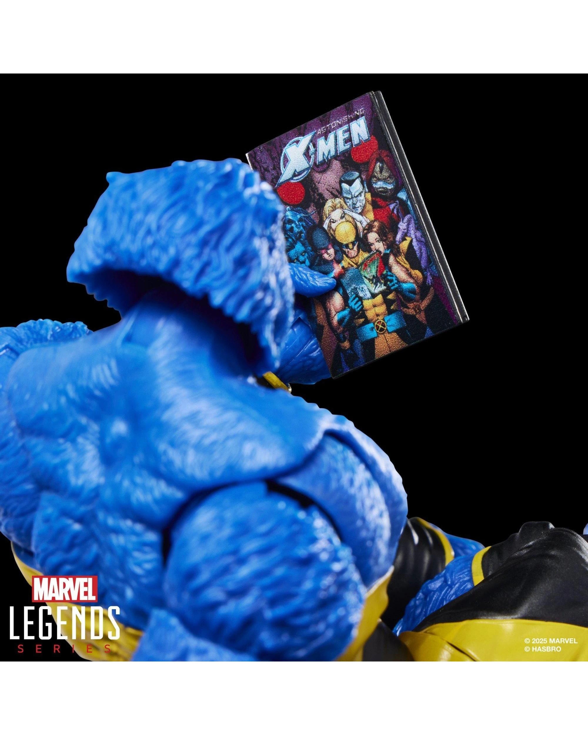 9 Marvel Legends Series Astonishing X-Men Marvel's Beast Action Figure, 9 of 10