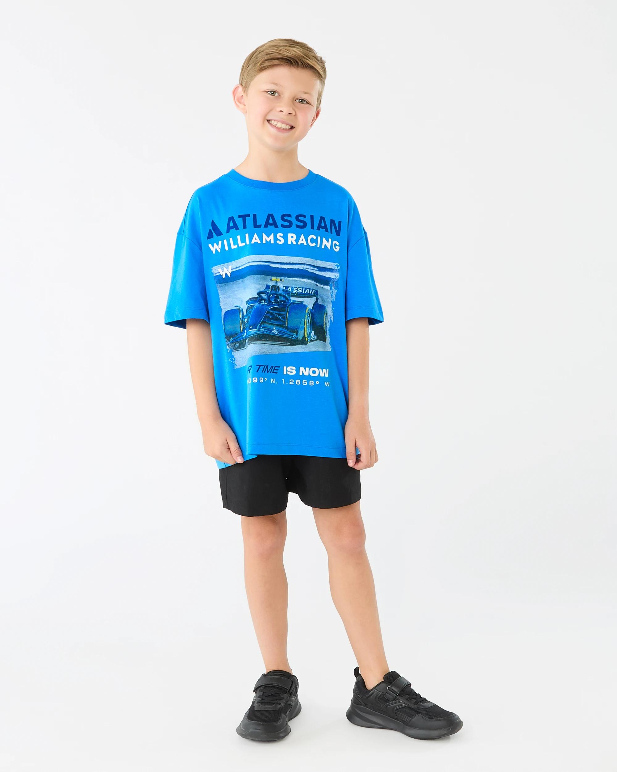1 Williams Youth T-shirt Navy, 1 of 5
