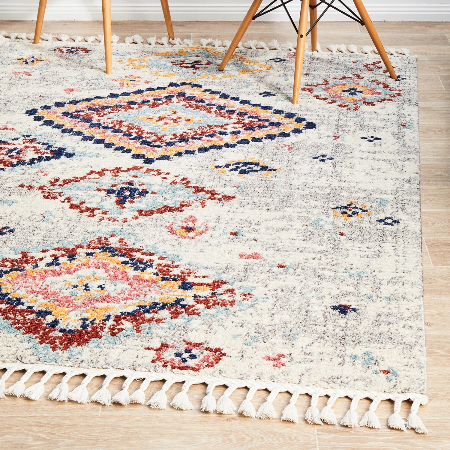 4 Common Ground Rugs Medina 222 400x300cm - Extra Extra Large Power Loomed Pet Friendly Floor Rug - Natural, 4 of 8