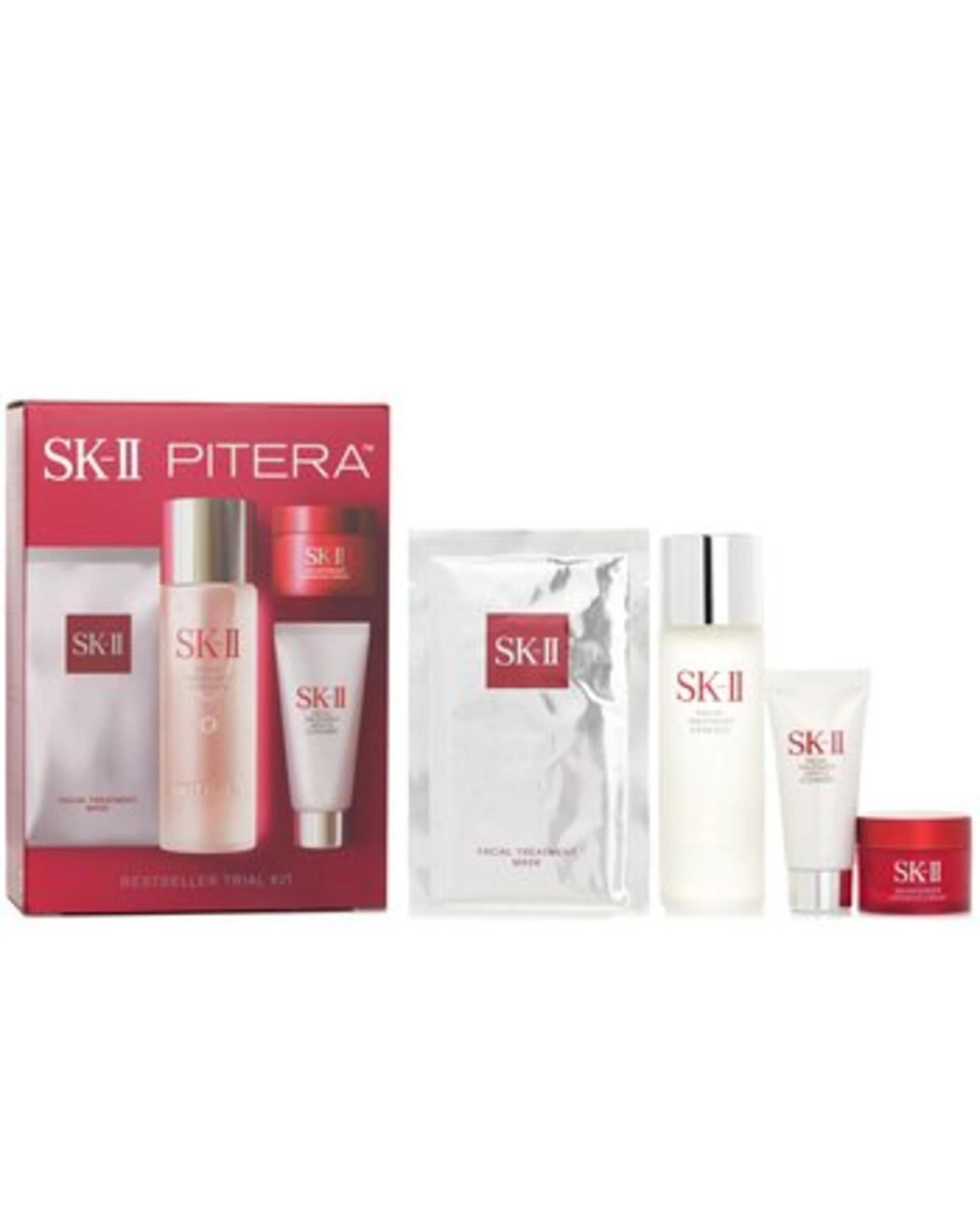1 SK-II Best Seller Trial Kit Facial Treatment Essence Cleanser Cream Mask 4pcs, 1 of 1