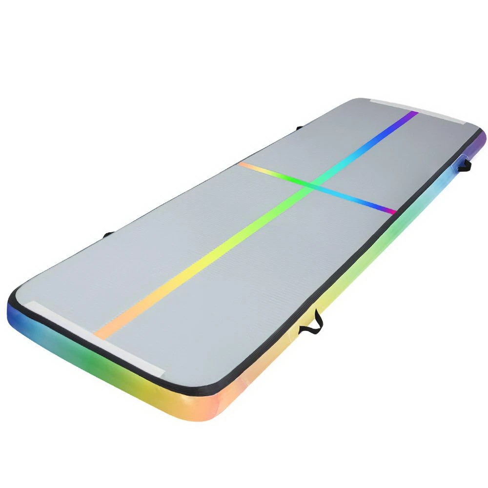 1 Everfit 4M Air Track Gymnastics Tumbling Exercise Cheerleading Mat Inflatable - Multi, 1 of 6
