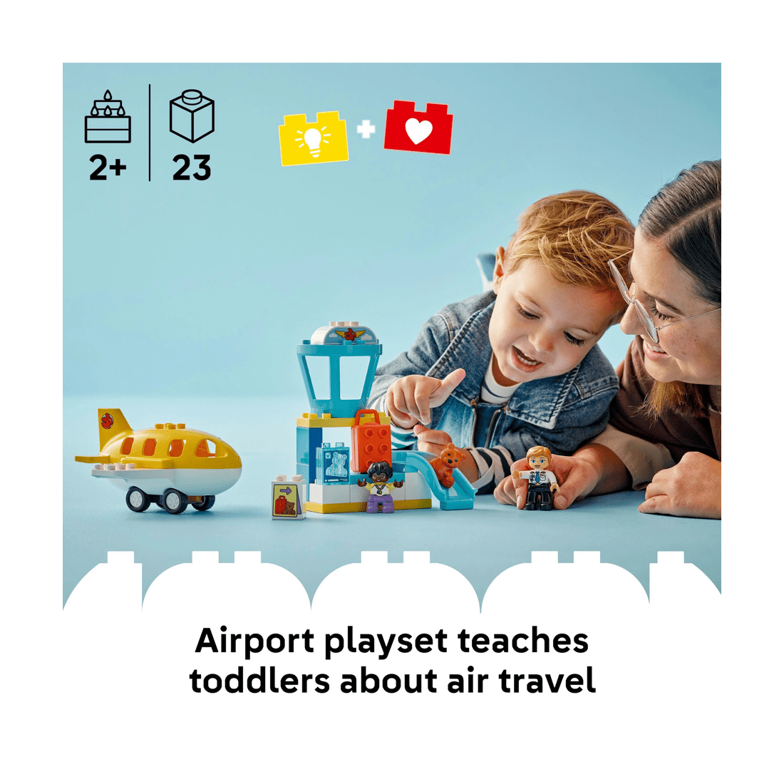 3 LEGO DUPLO Town First Time at the Airport 10443, 3 of 10