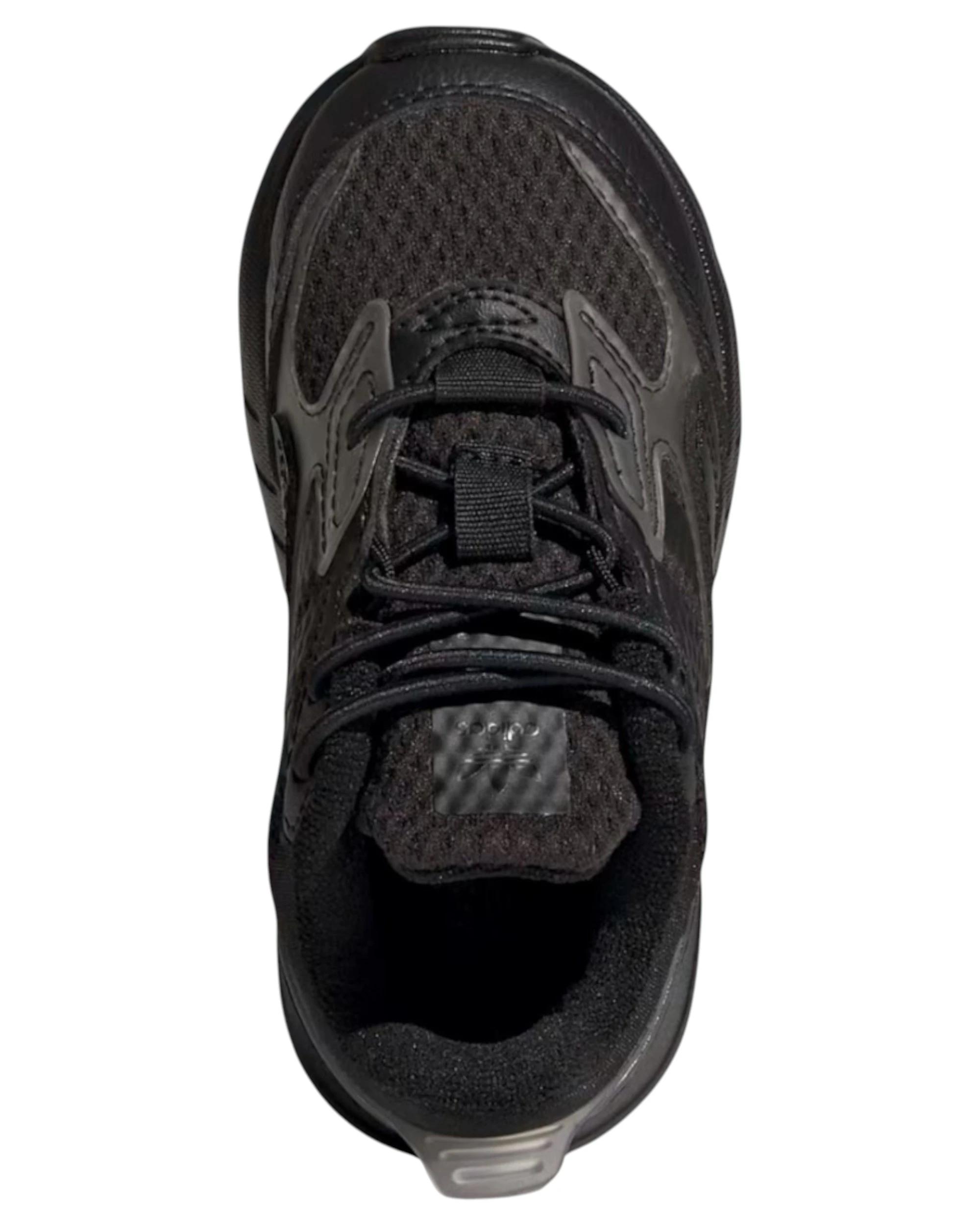 4 Adidas Originals Kids ZX 1K 2.0 Toddler Unisex Black Athletic Shoes BLACK, 4 of 4