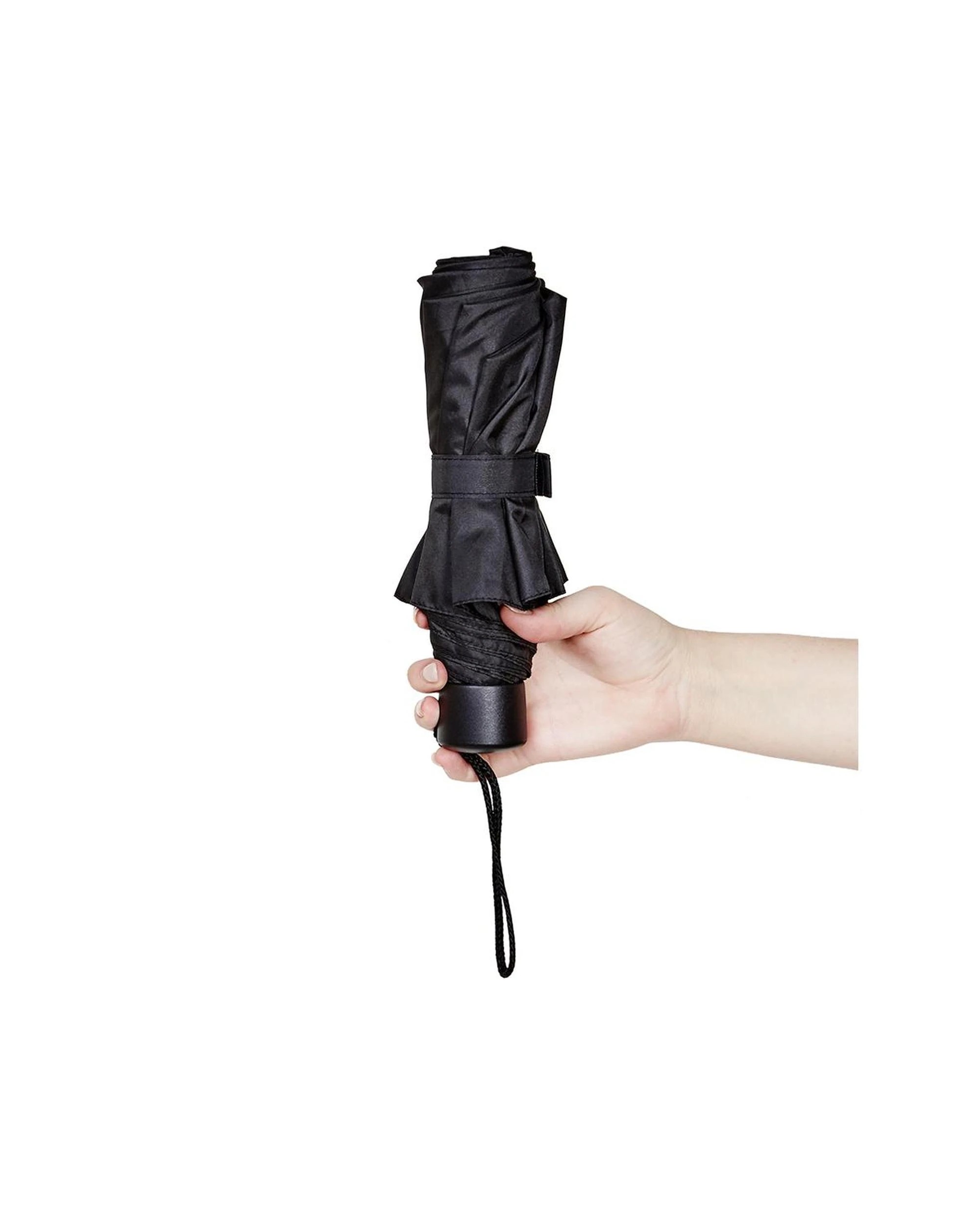 Korjo Umbrella Compact Black UMOW - Kmart