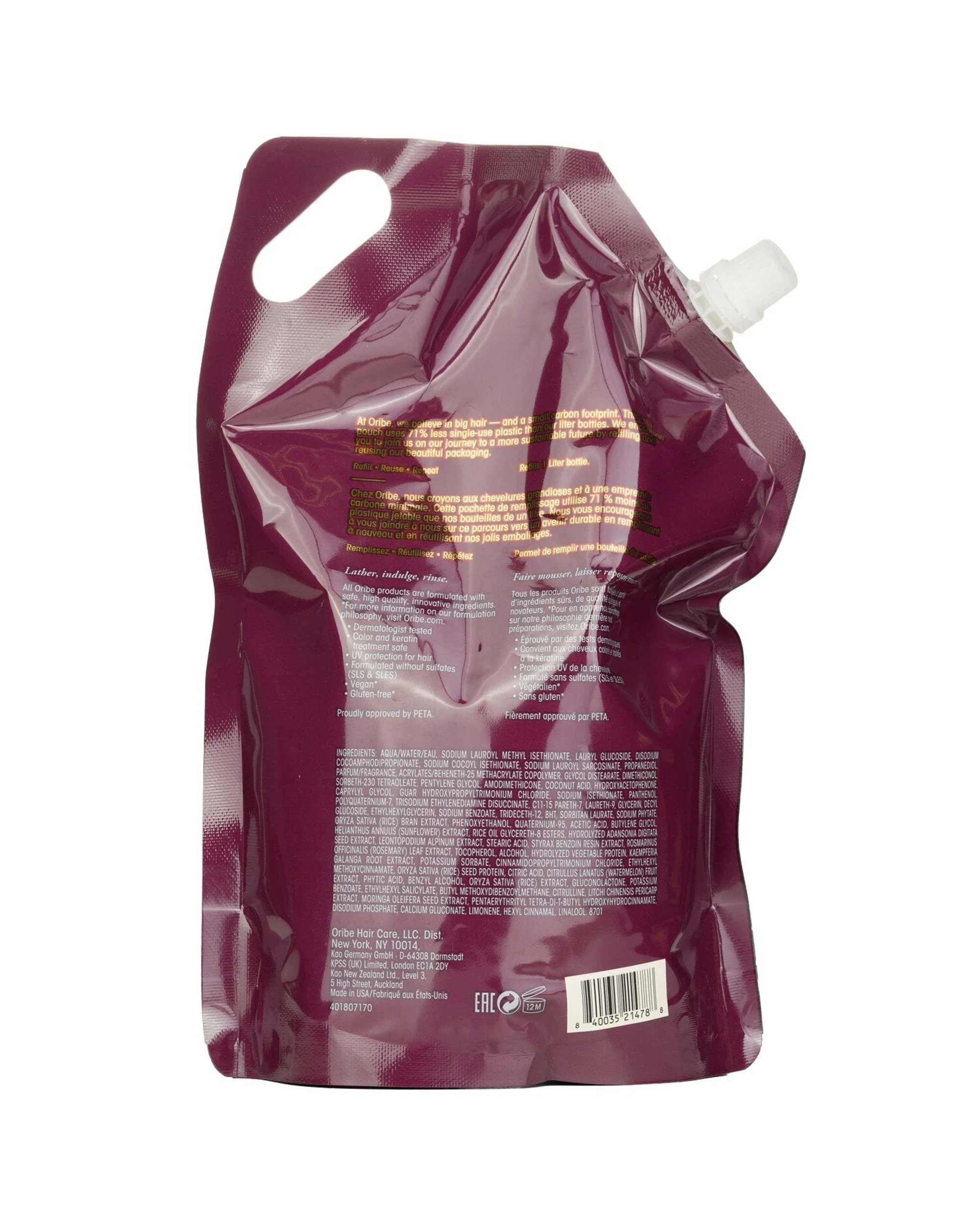 3 Oribe Shampoo For Beautiful Color (Liter Refill) 1000ml/33.8oz, 3 of 3