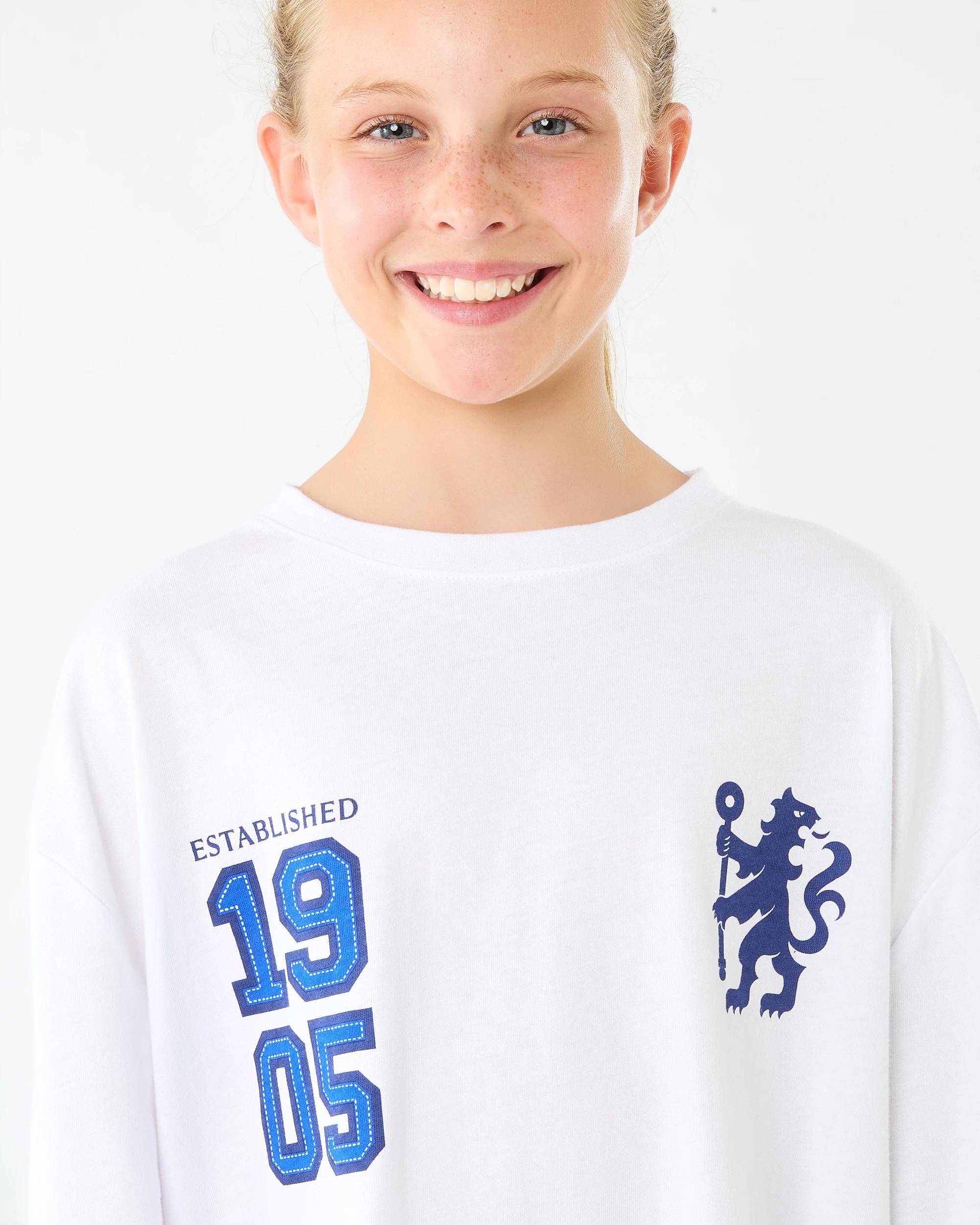 6 Official EPL Kids Long Sleeve T-shirt Chelsea, 6 of 8