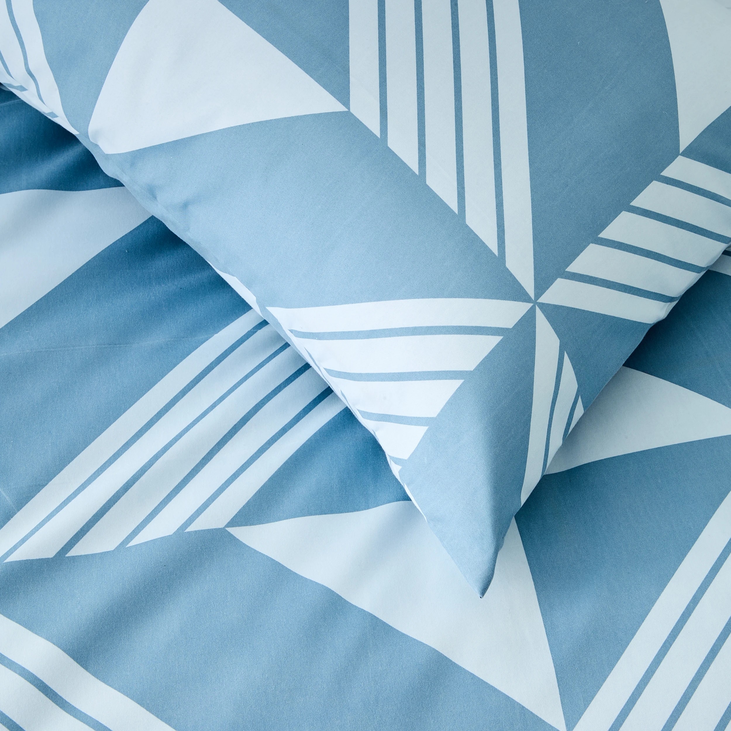 3 Zac Quilt Cover Set - Queen Bed, Blue, 3 of 6