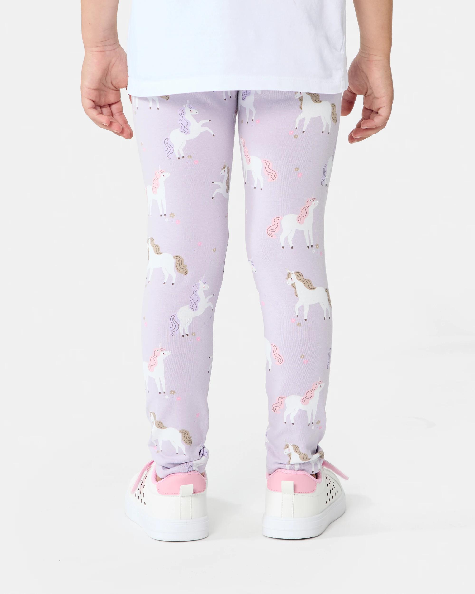 2 Printed Leggings Pur Unicrn, 2 of 6