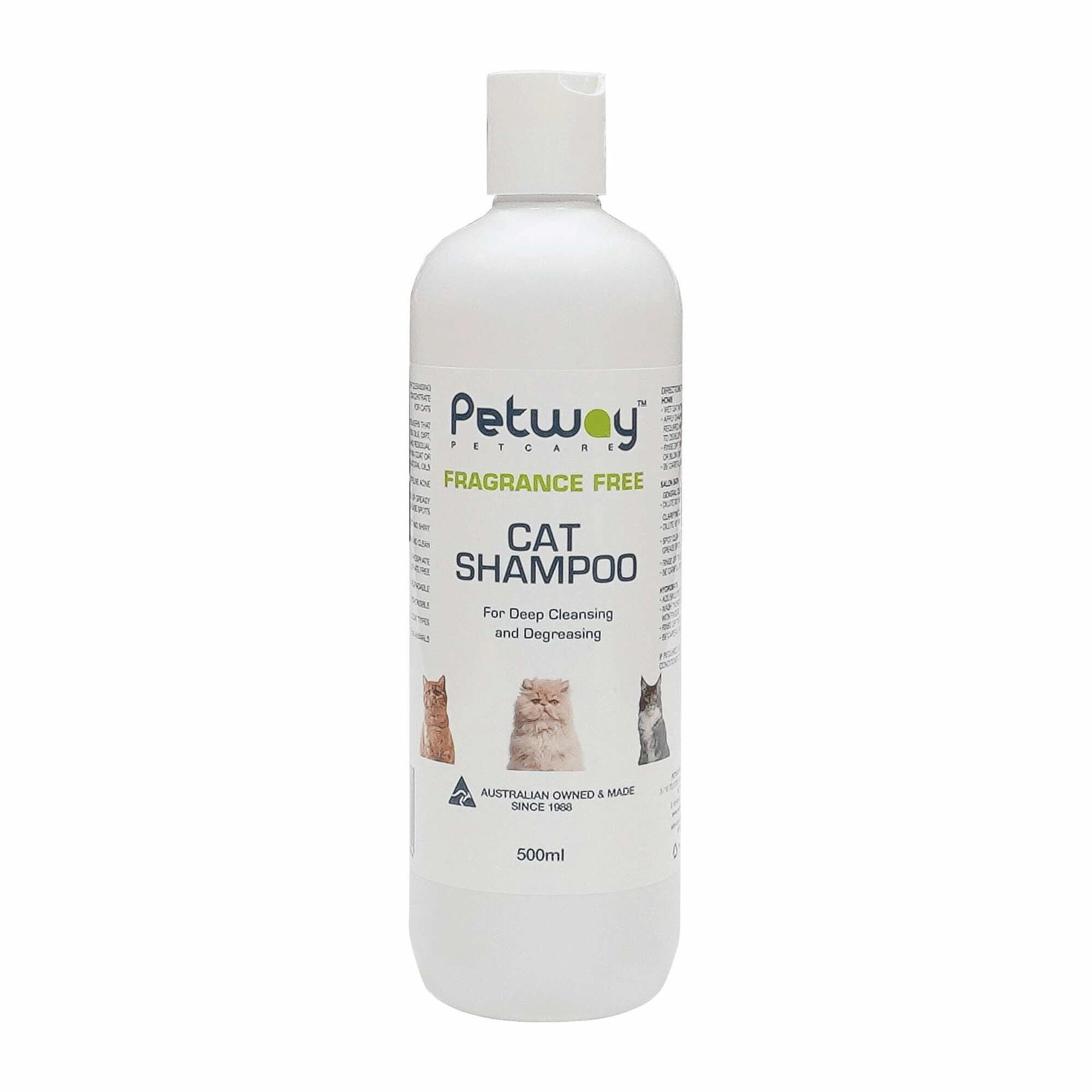 1 Petway Petcare Fragrance Free Cat Shampoo 500ml, 1 of 1