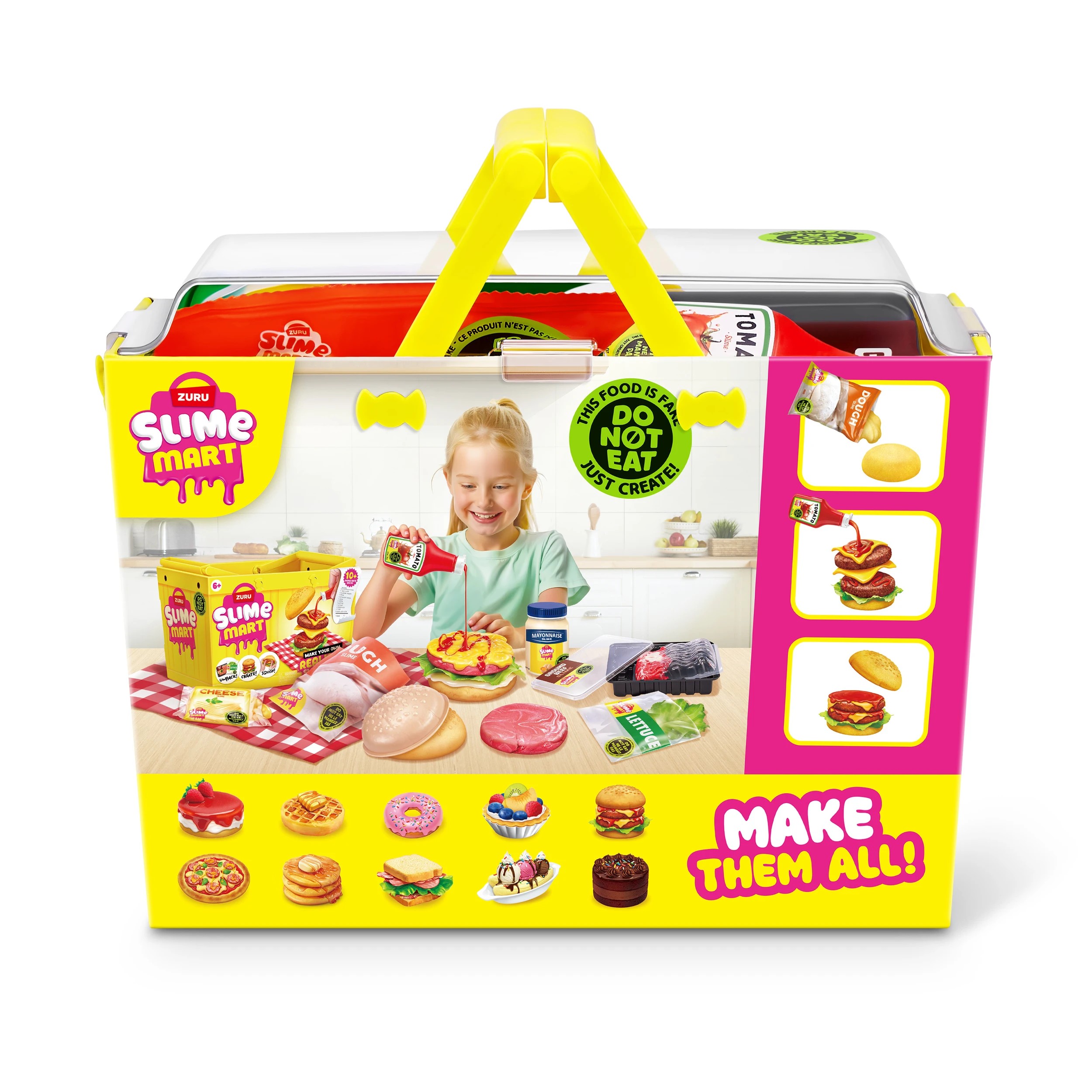 8 12 Piece Zuru Slime Mart Make Your Own Realistic Slime Food Playset, 8 of 8