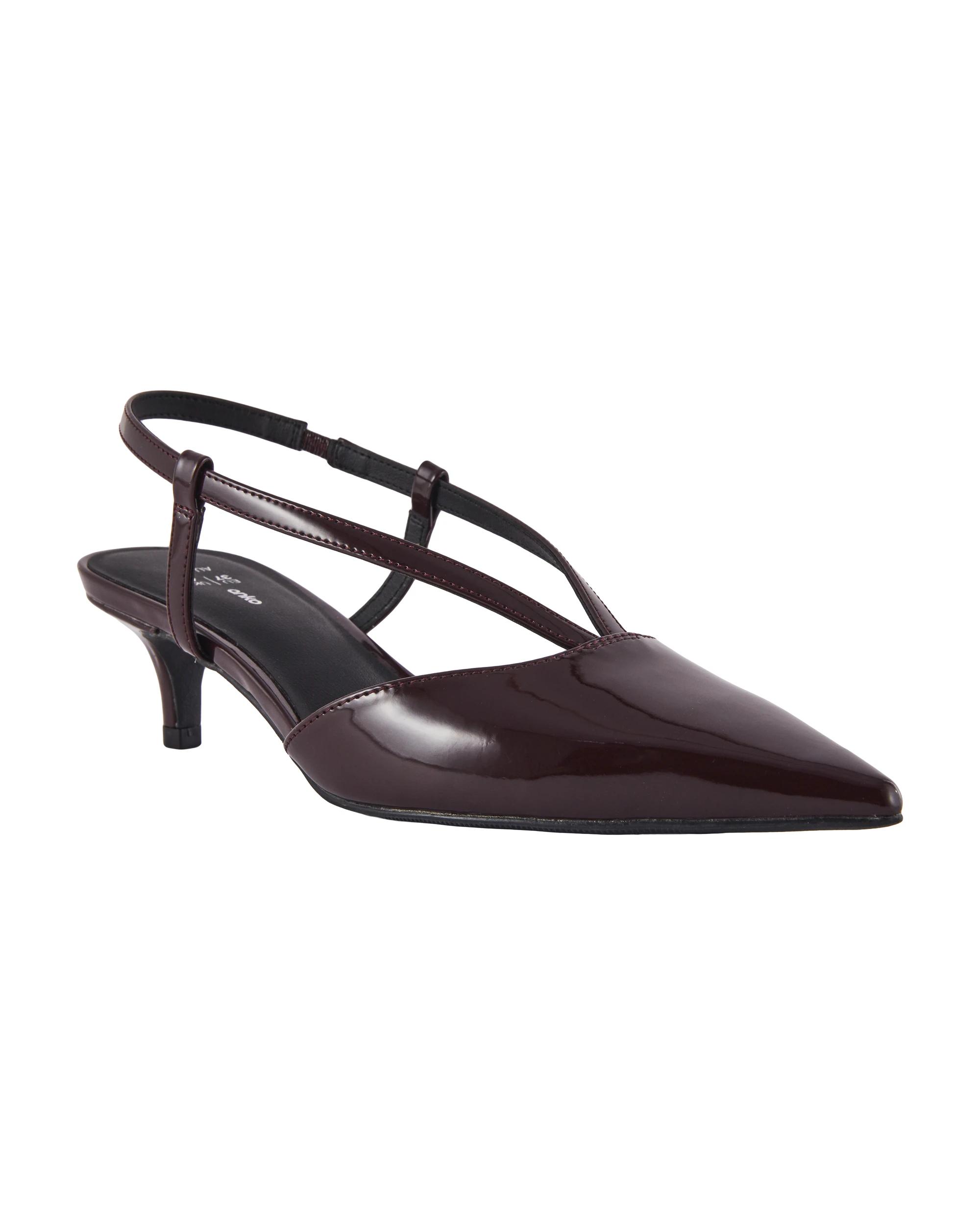 2 T-Bar Kitten Heels Wine, 2 of 5