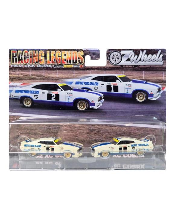 Oz Wheels Racing Legends LE S2 Ford #2 XC Cobra & #1 XC Cobra 1:64 2pk