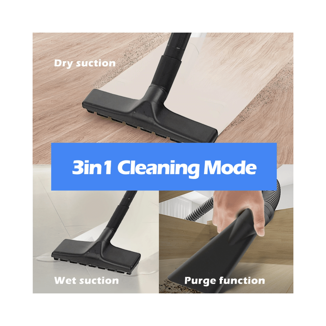 6 Advwin 4 In 1 Wet And Dry Vacuum Cleaner 30l 2000w Blower With High-energy Filter System For Pet Hair Dust Liquid, 6 of 7