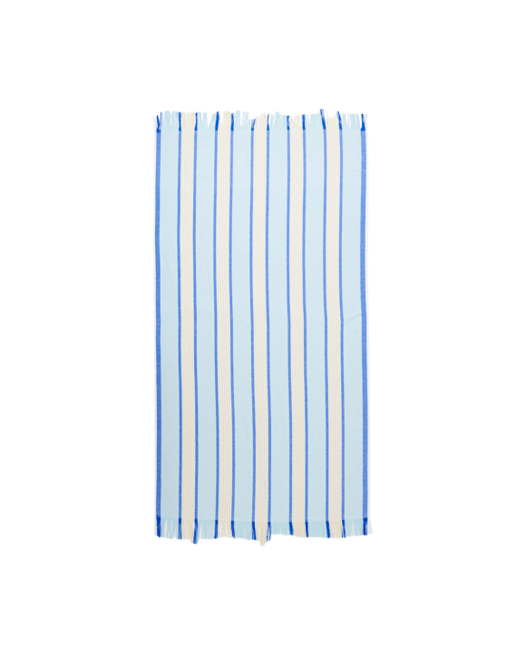Turkish Cotton Beach Towel - Blue