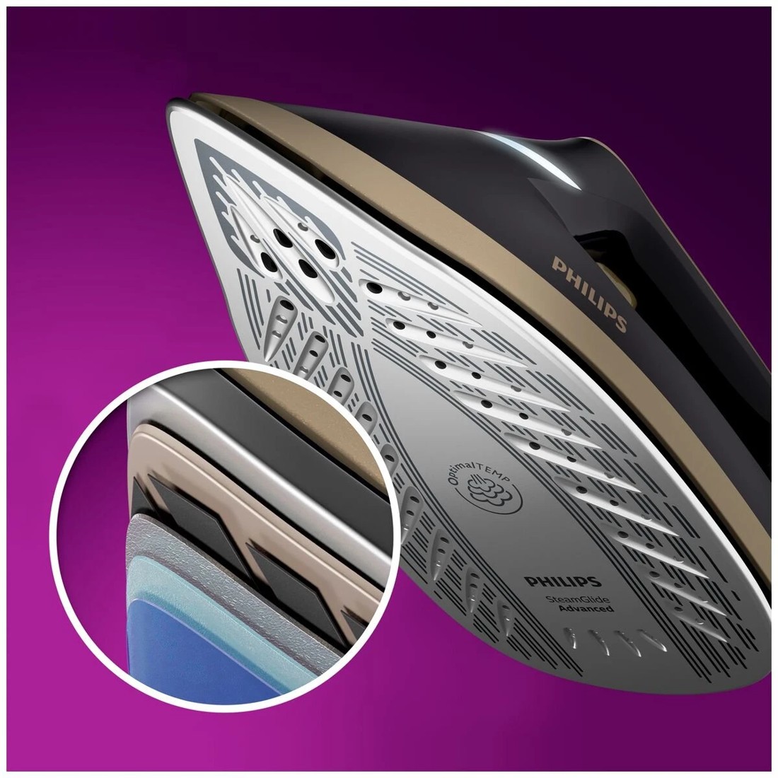 4 Philips PerfectCare 6000 Series Steam Generator - Black/Gold, 4 of 5