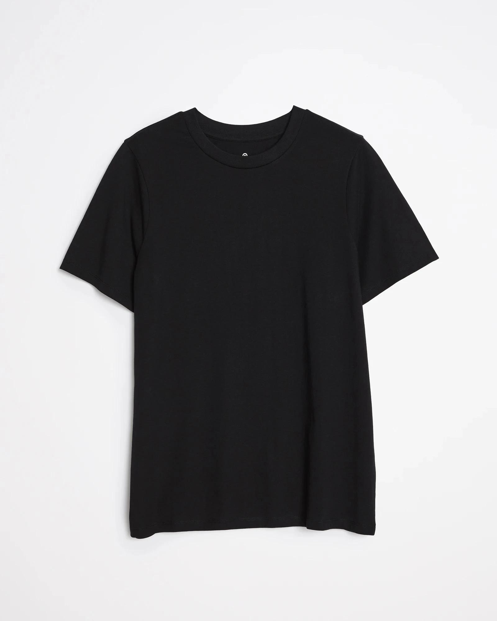 5 Target Australian Cotton Classic Crew Neck T-shirt BLACK, 5 of 10