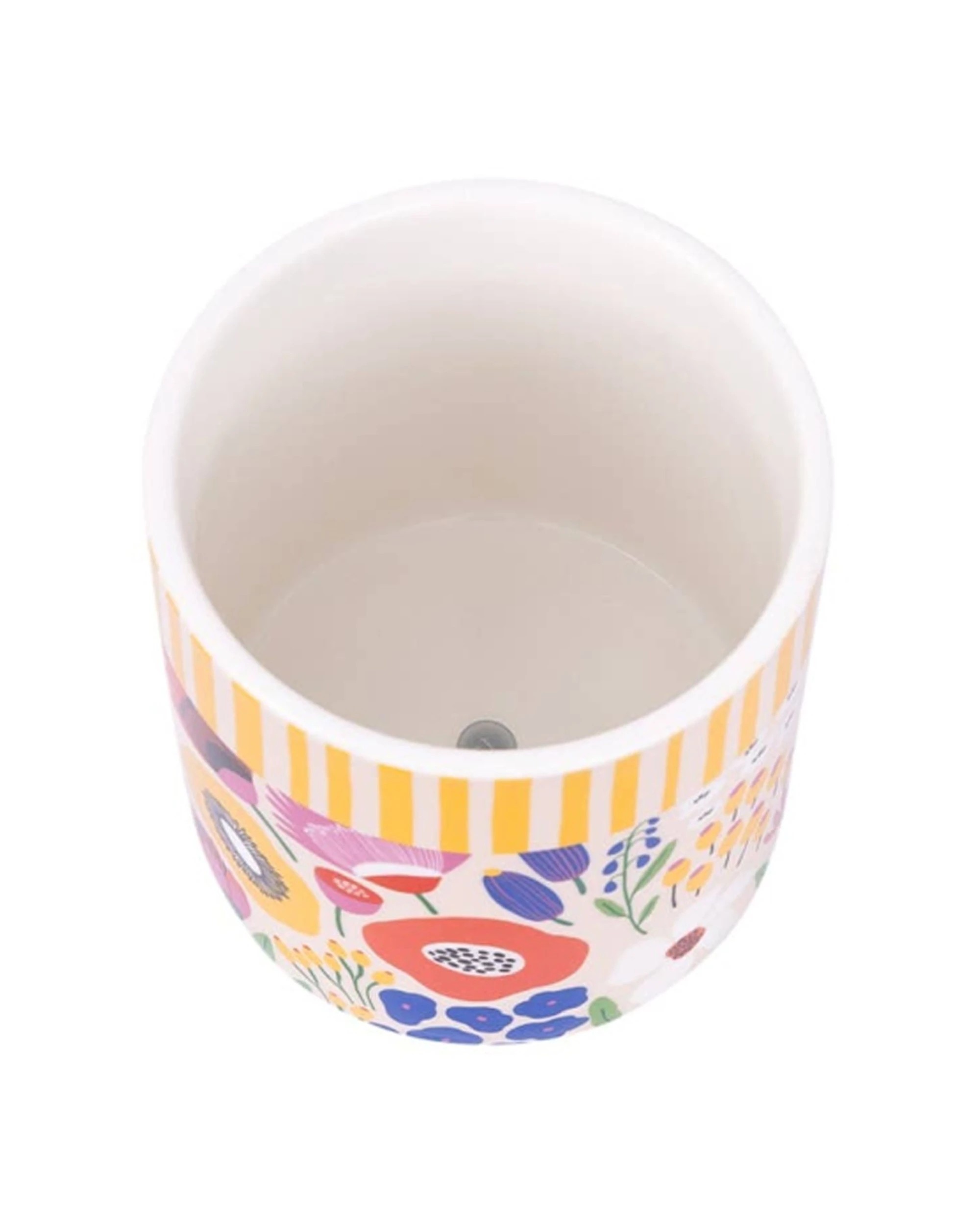 4 Splosh 2PK Billie Floral Ceramic Planter Drainage Hole Plug 12cm - Multi, 4 of 5
