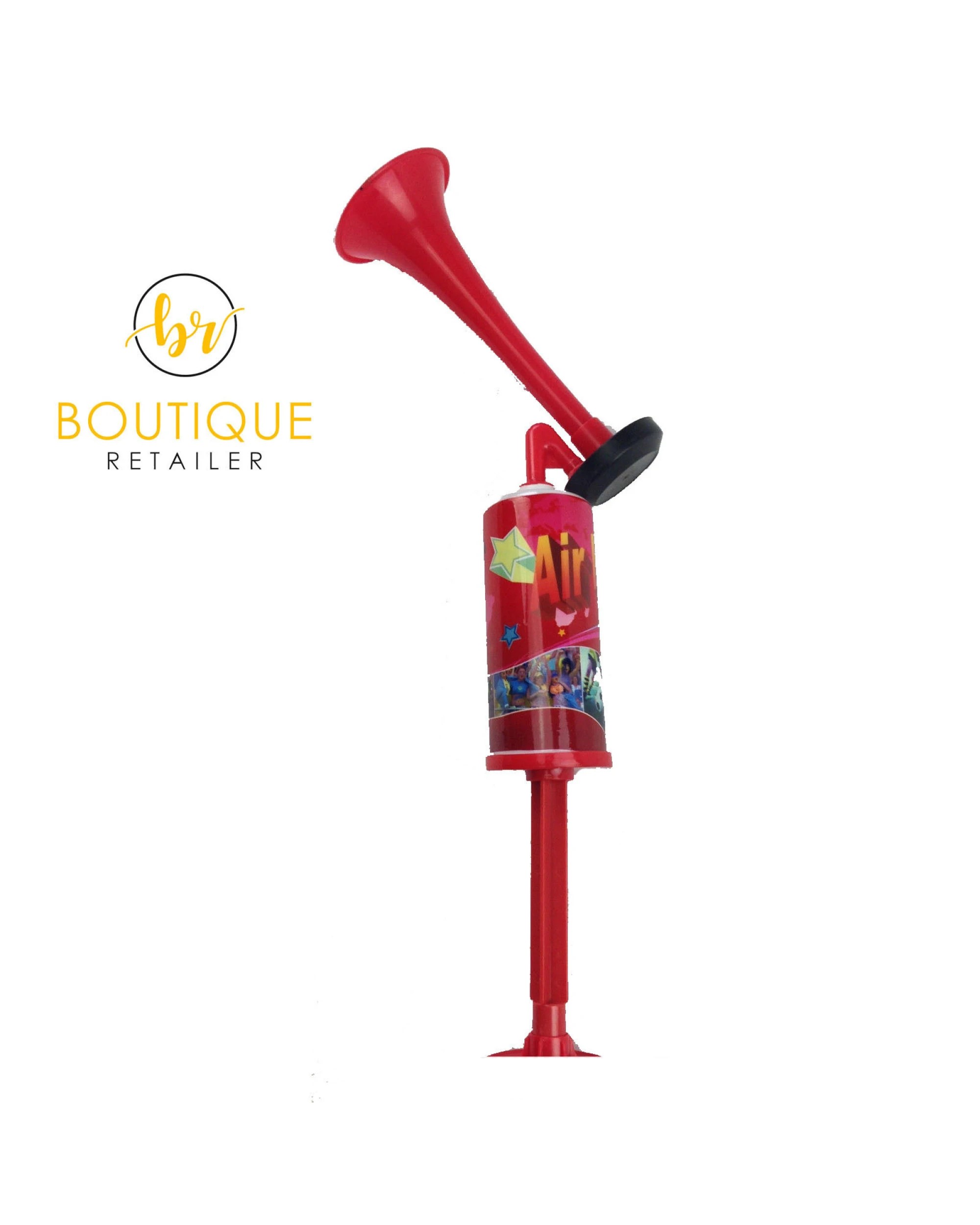 7 BR Costumes Handheld Air Horn Party Prop with Loud Pump Action, 7 of 8