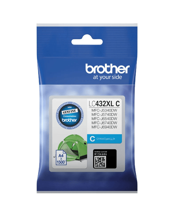 Brother INKvestment LC 432XL Ink Cartridge Cyan