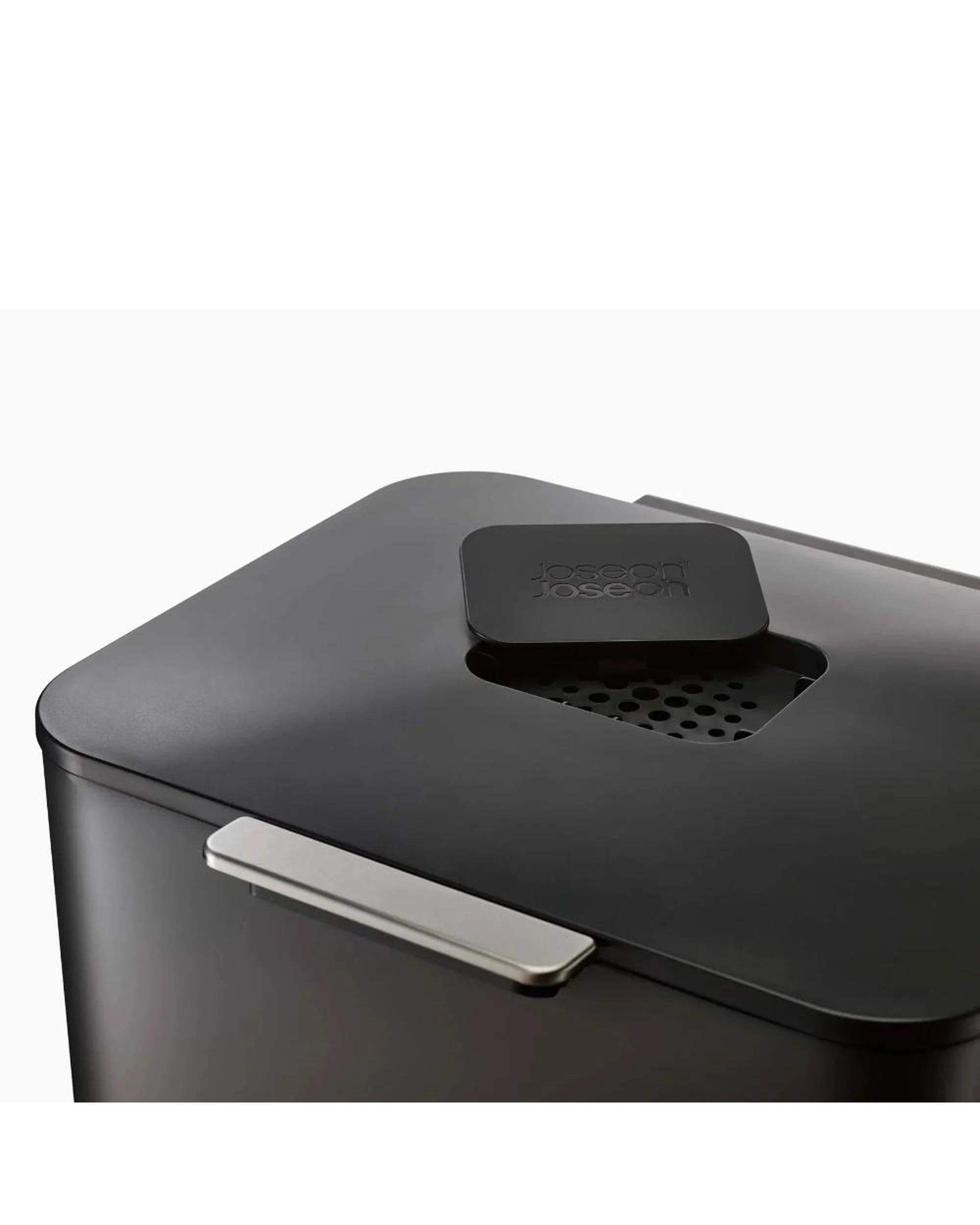 3 Joseph Joseph Totem Max Waste Separation 60L Bin Black 30106, 3 of 9
