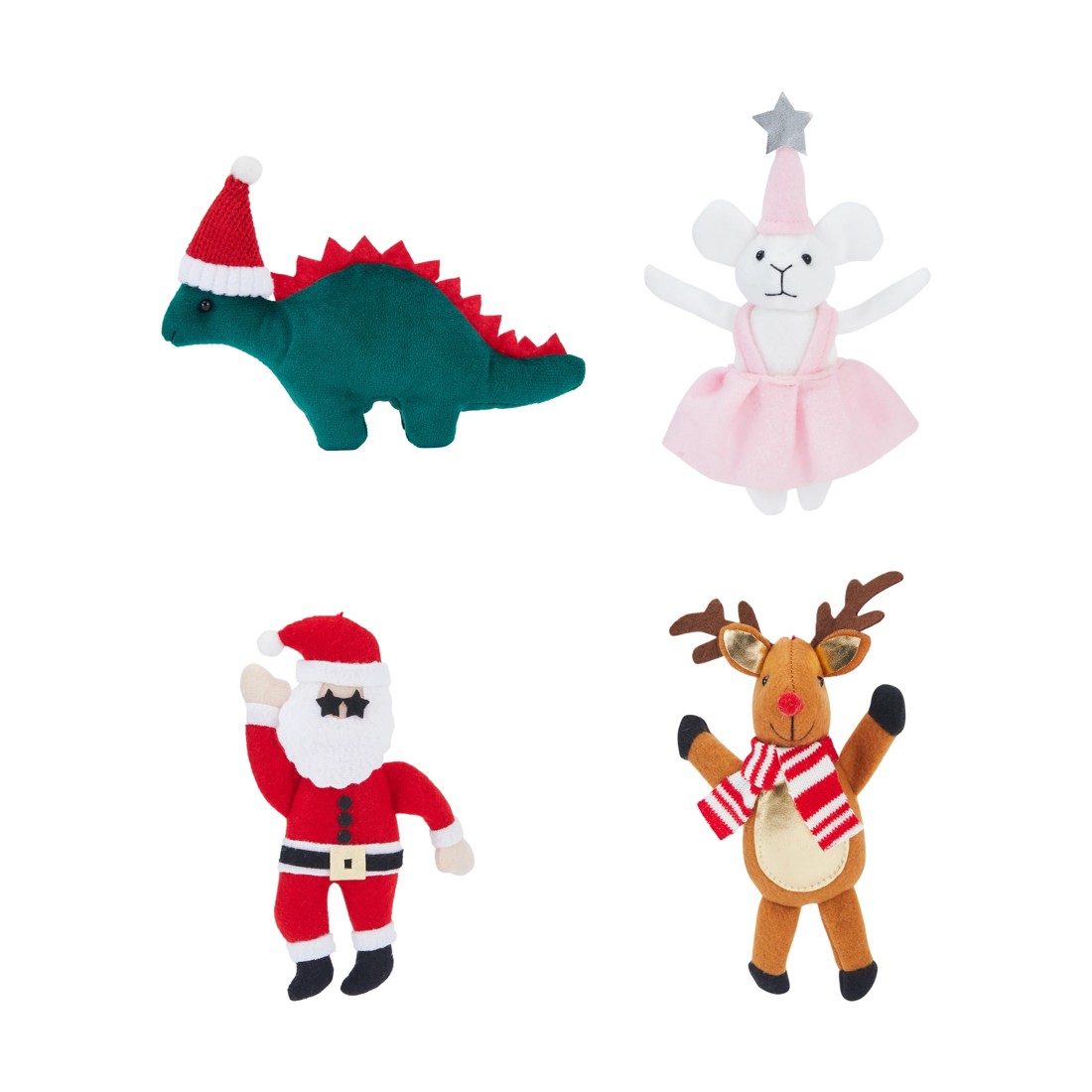 1 Felt Character Decoration - Assorted, 1 of 7