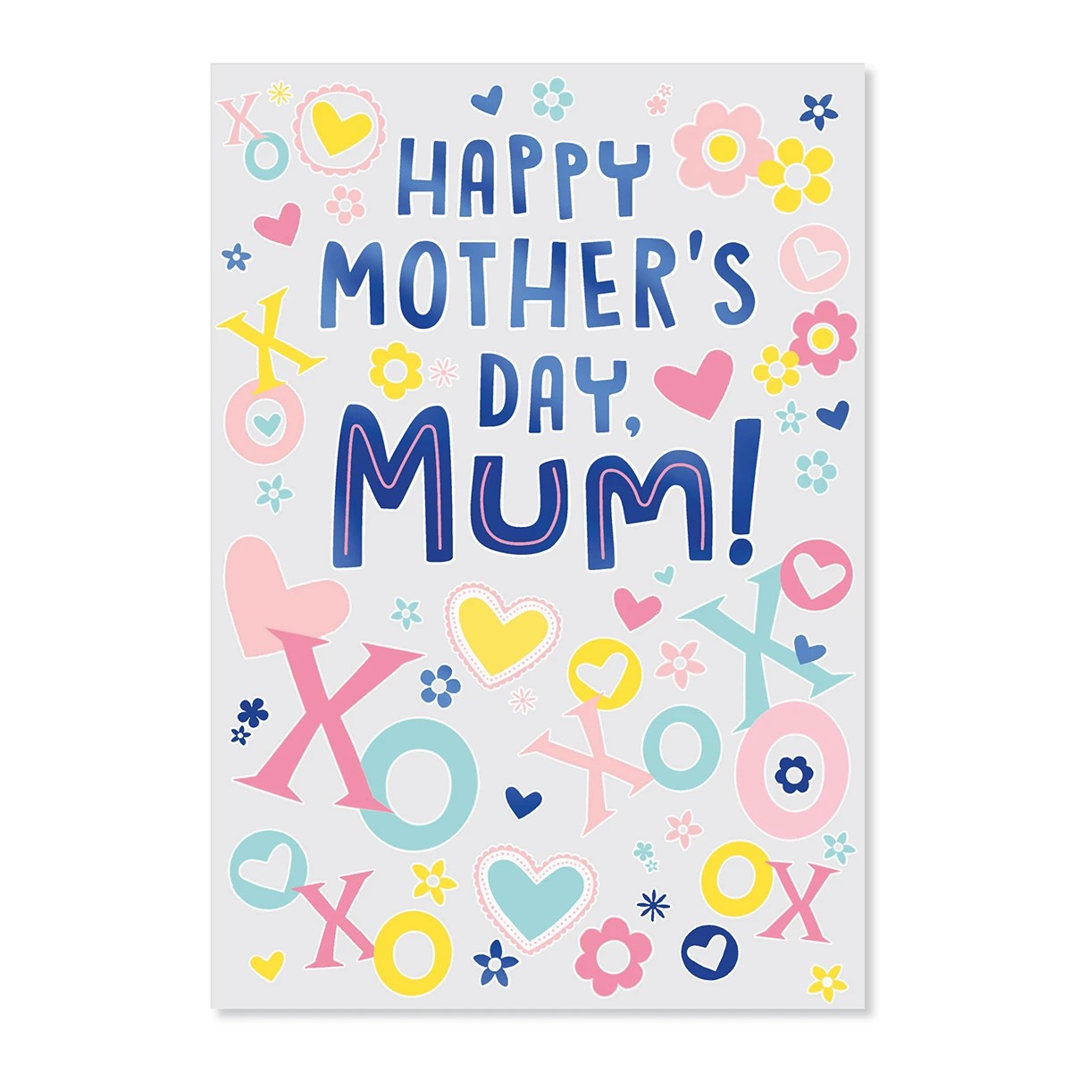 3 Hallmark Mother's Day Card - Hearts and Crosses, 3 of 3