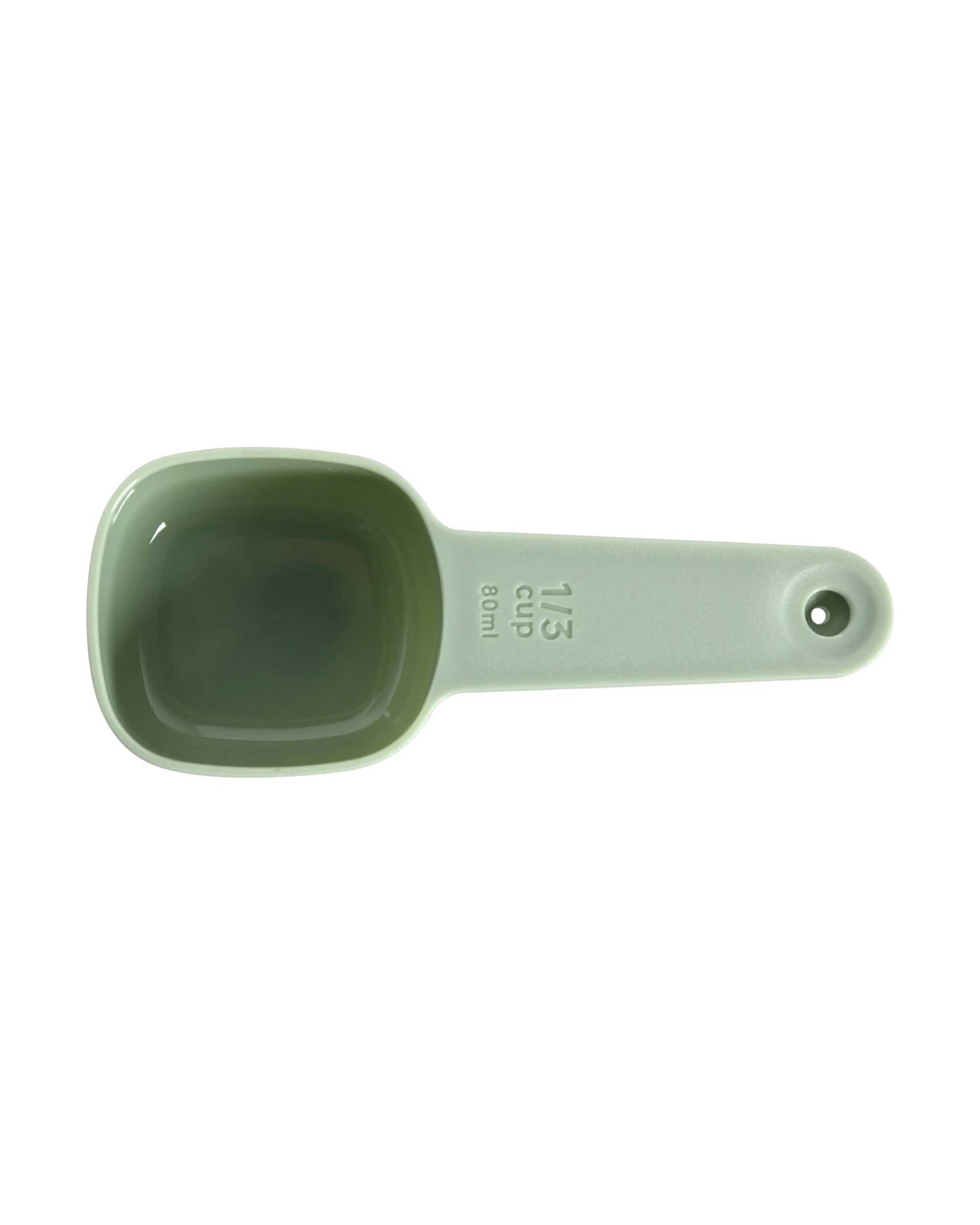9 Gourmet Kitchen Modern Nesting Measuring Cup Set 4pc 16.6x7.6x7.5cm - Green, 9 of 10