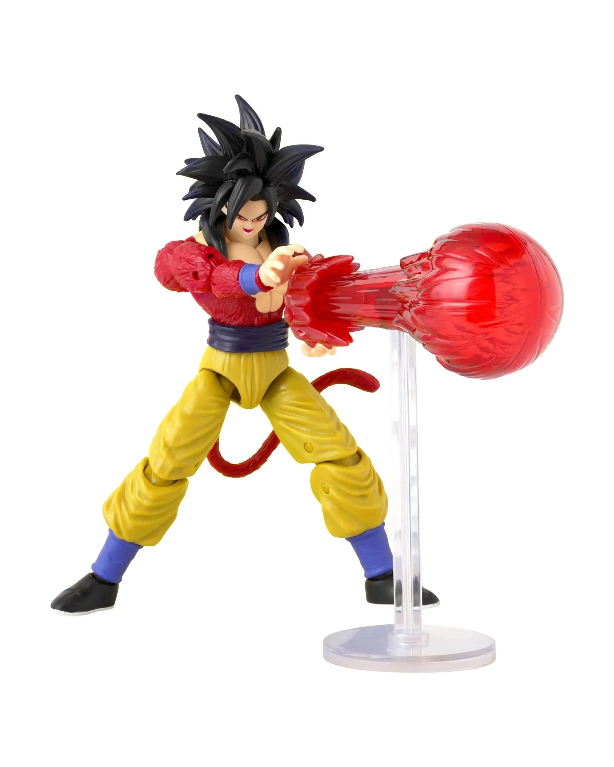 8 Dragon Ball Super Dragon Stars Series Power Up Pack Super Saiyan 4 Goku - GT Version -  Figure, 8 of 10