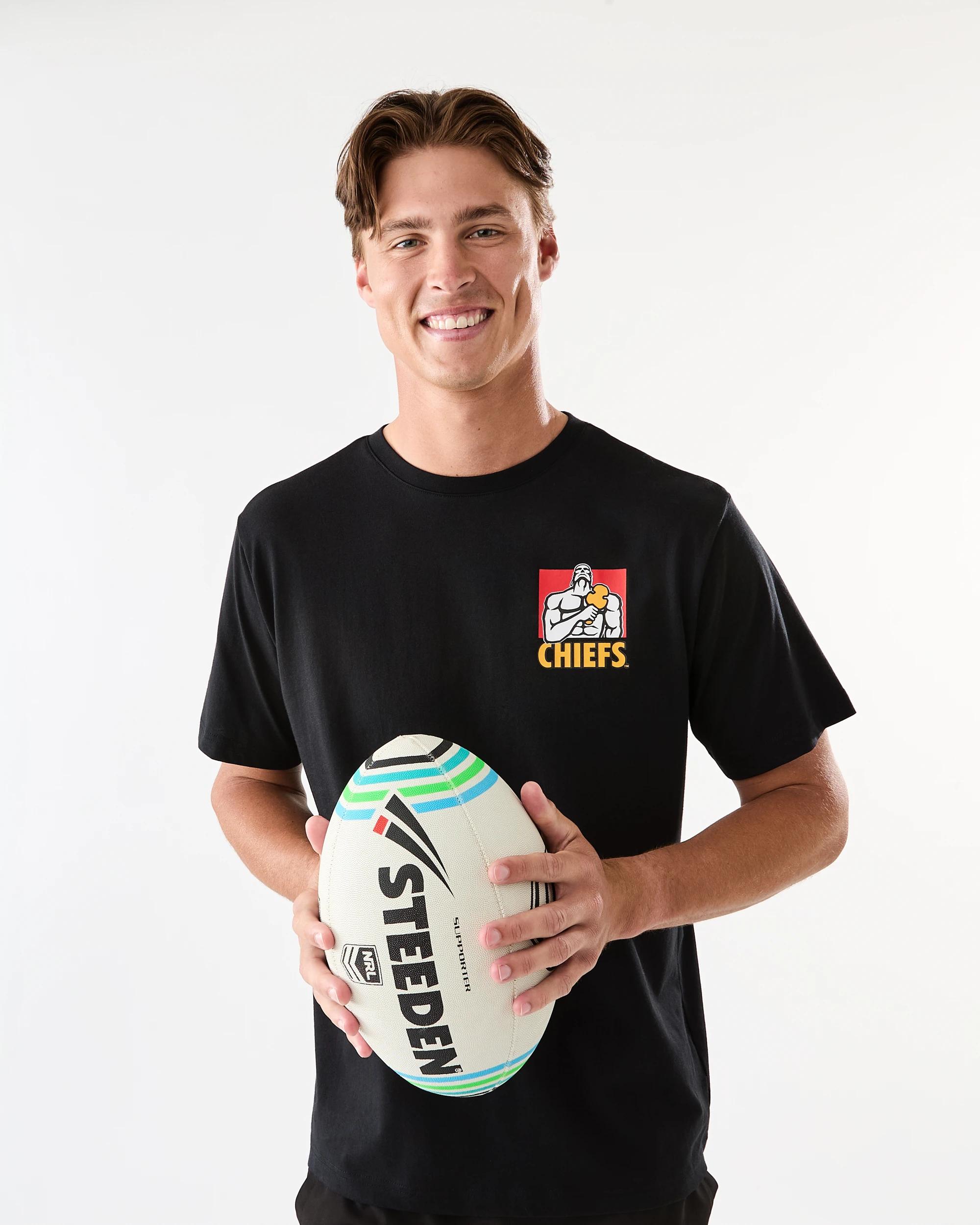 1 Official Super Rugby Adult Jersey T-shirt Chiefs, 1 of 8