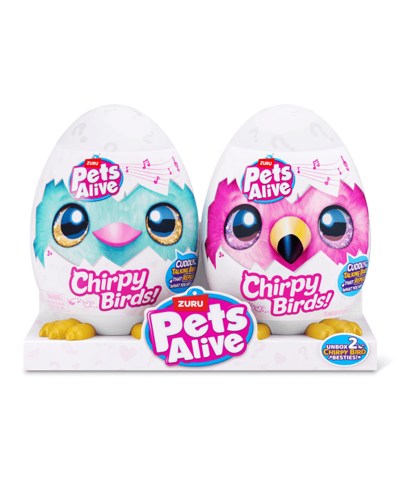 Pets Alive Chirpy Birds Twin Pack by ZURU - Assorted