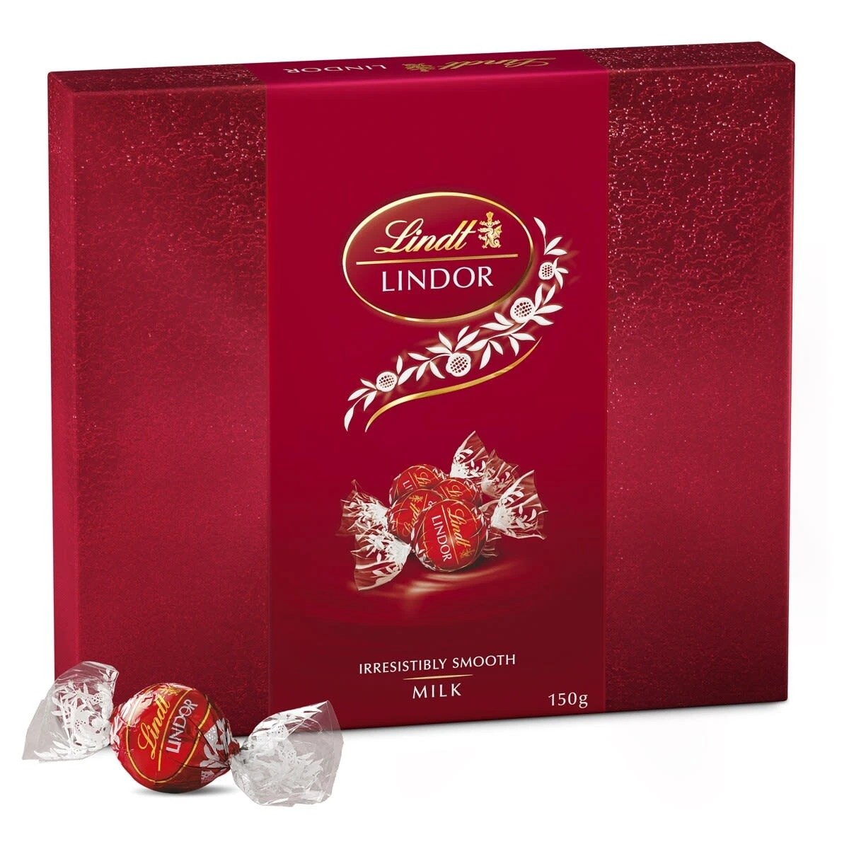 6 Lindt LINDOR Milk Chocolate Gift Box 150g, 6 of 8