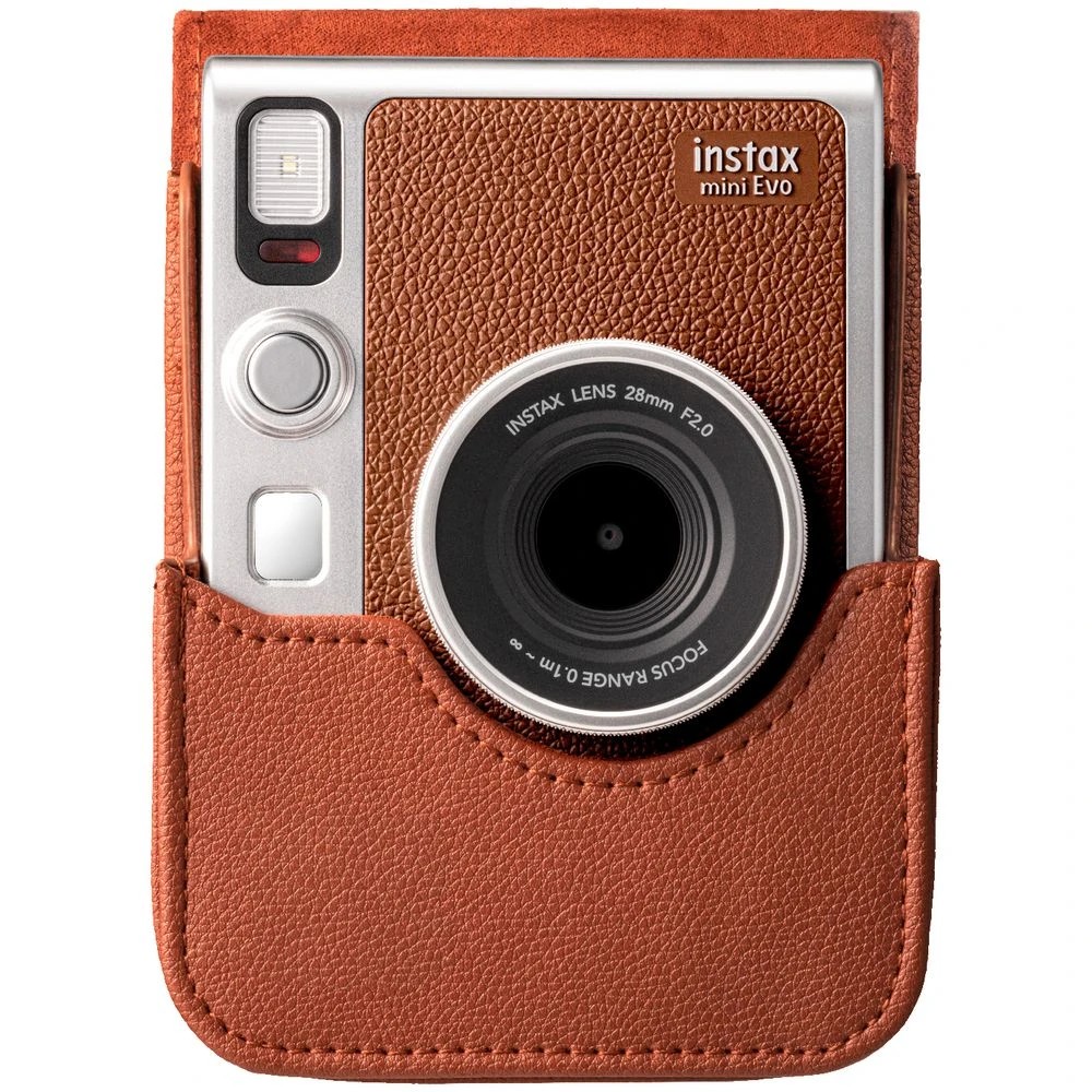 4 Instax Mini Evo Camera Case Brown, 4 of 6