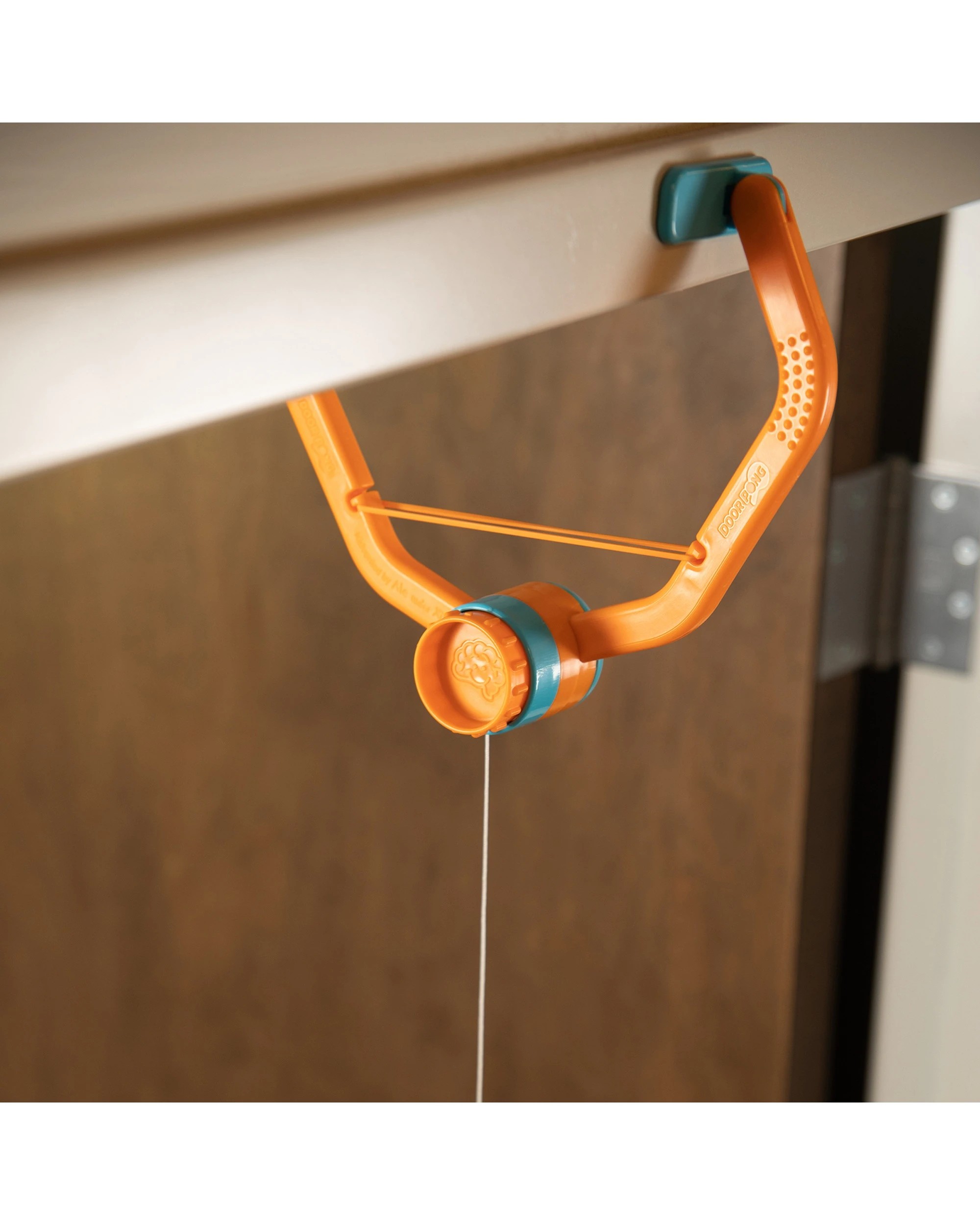 7 Fat Brain Toy Co. Door Pong Active Play Toy Clamp Adjustable String - Multi, 7 of 9