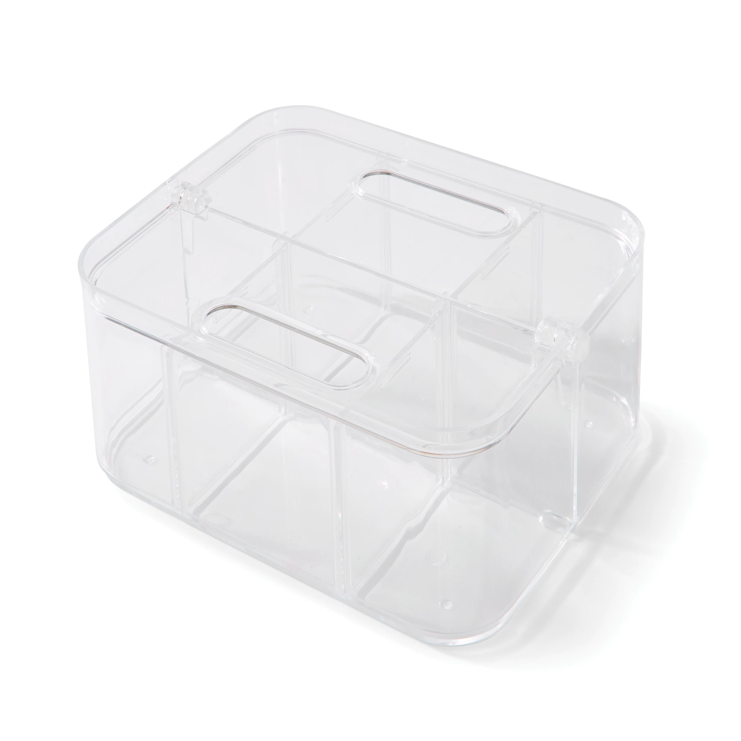 5 Stackable Small Storage Caddy - Clear, 5 of 10