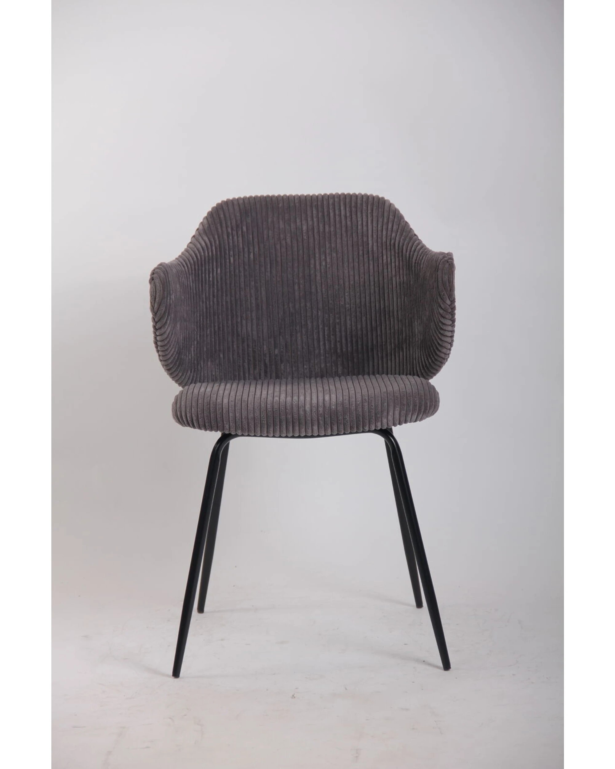 2 BR Home Set of 4 Dining Chairs with Corduroy Fabric, 2 of 7