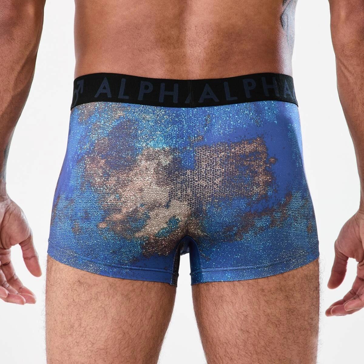 6 3 Pack Microfibre Trunks OLD MOSAIC MULTI, 6 of 8