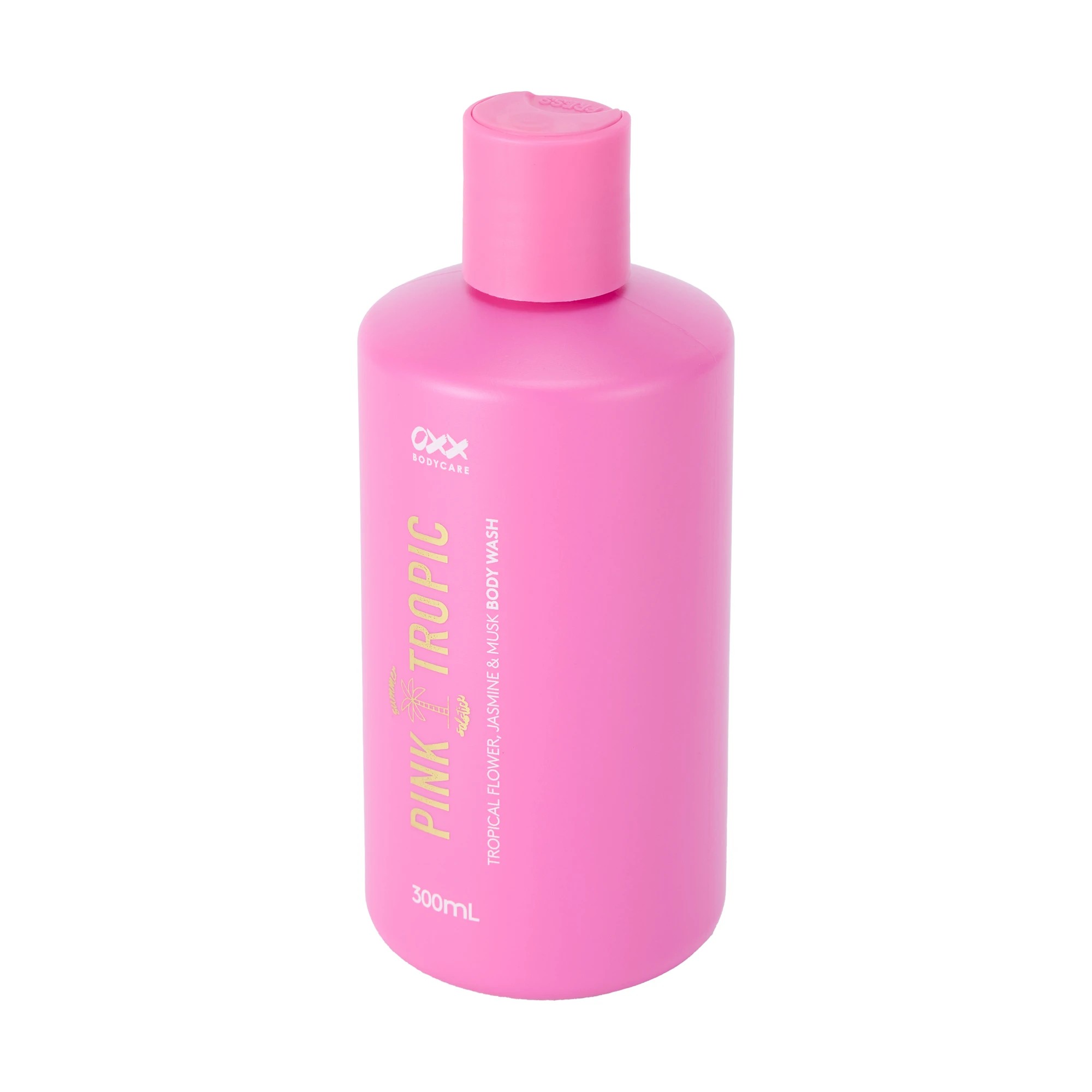 2 OXX Bodycare Pink Tropic Summer Solstice Body Wash 300ml - Tropical Flower, Jasmine and Musk, 2 of 3