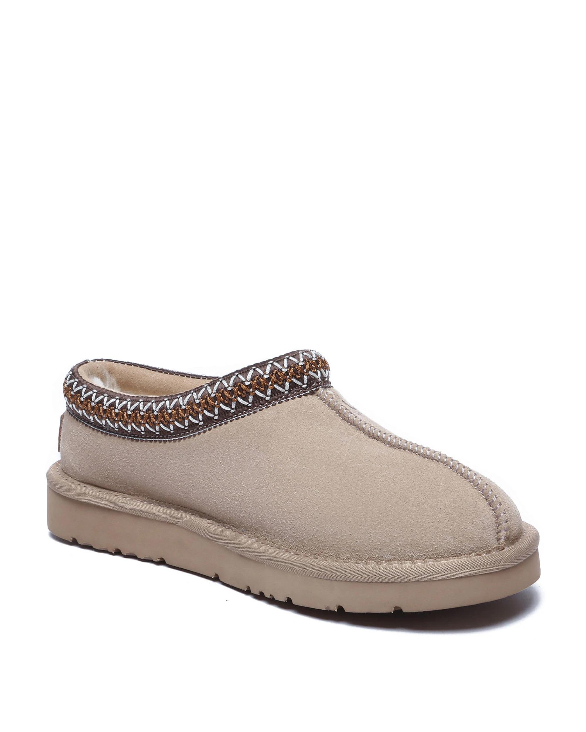 2 Australian Shepherd UGG Unisex Hippie Slippers SAND, 2 of 5