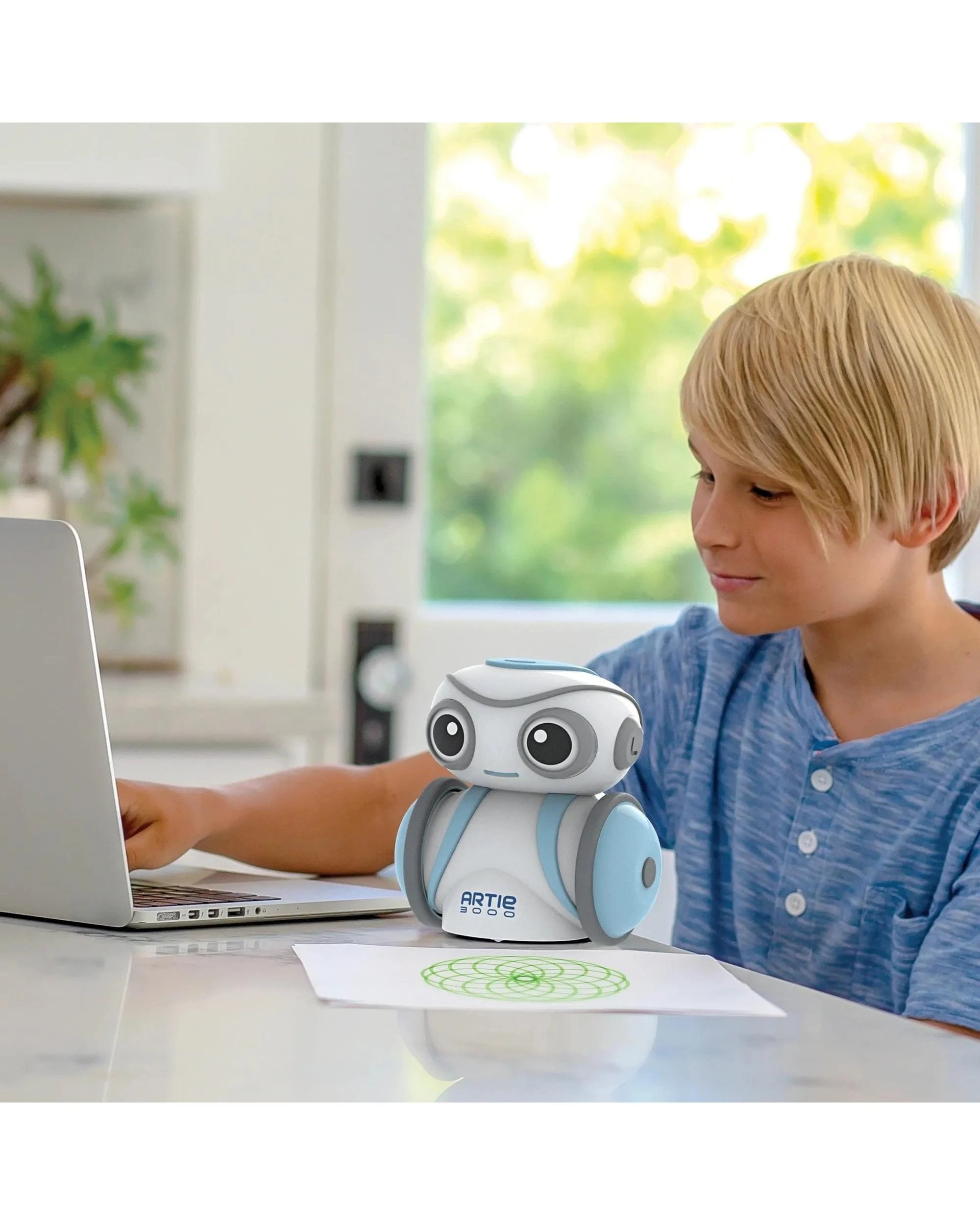 4 Educational Insights Artie 3000 Wi-Fi Enabled Drawing and Coding Robot, 4 of 5